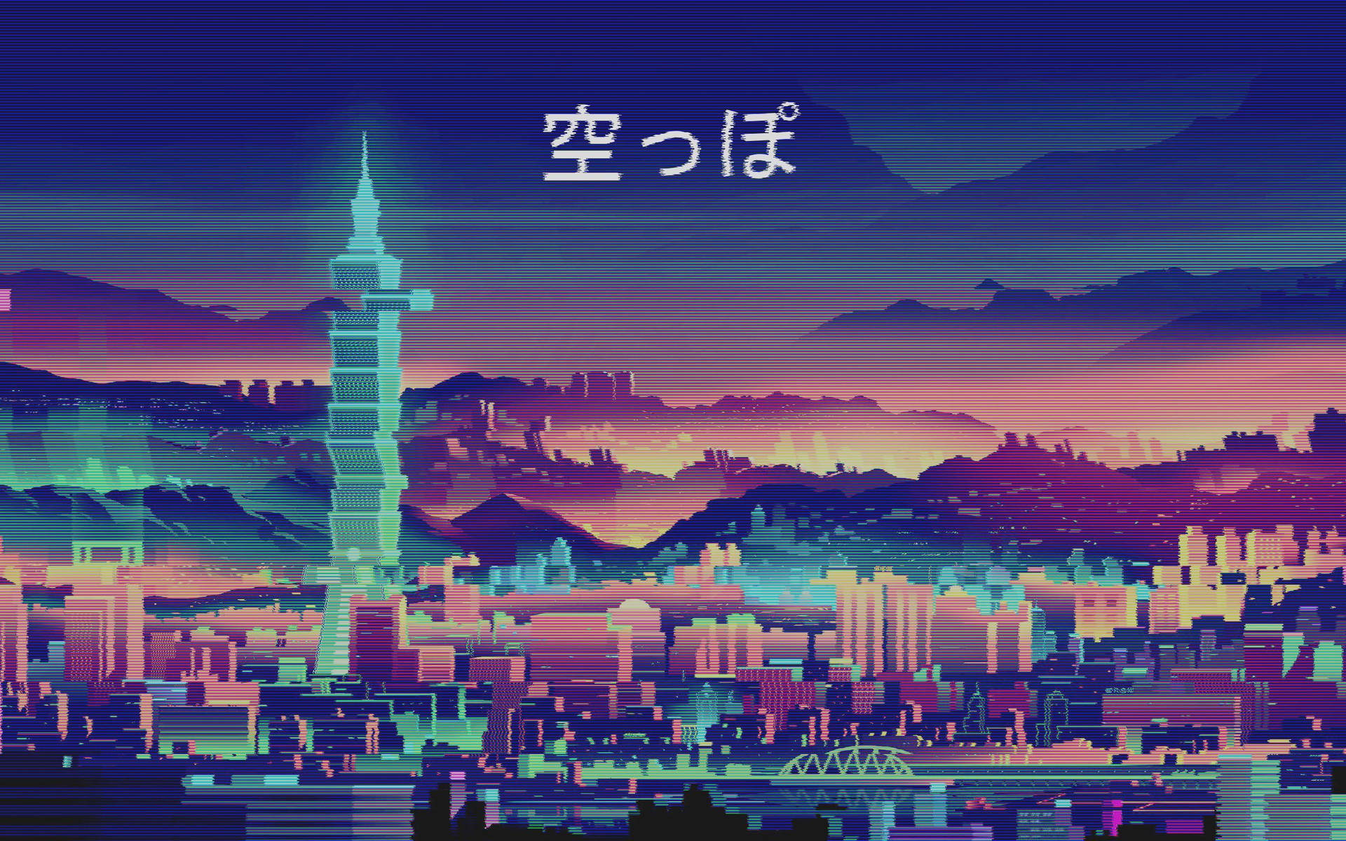 美学城市艺术笔记本壁纸