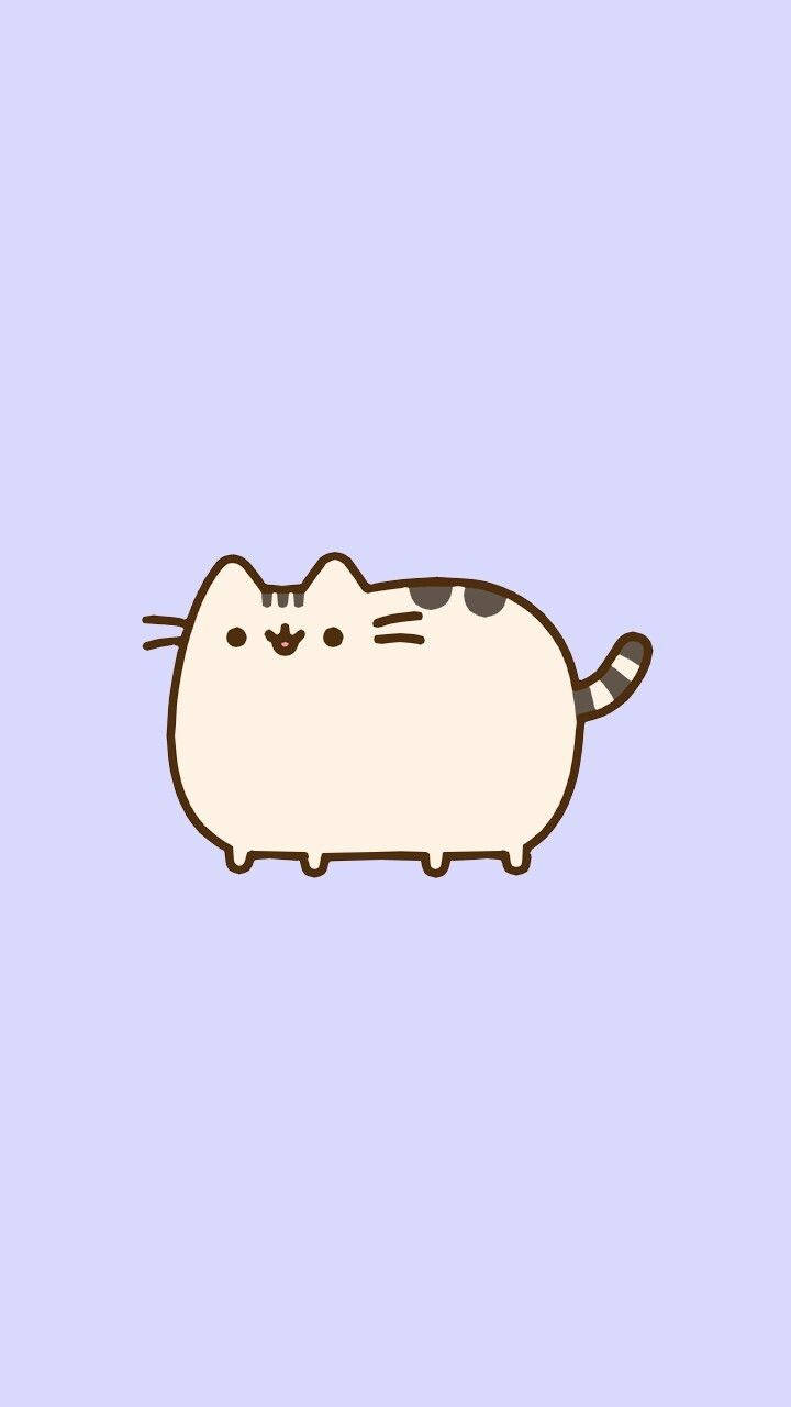 胖吉猫卡通猫咪 壁纸