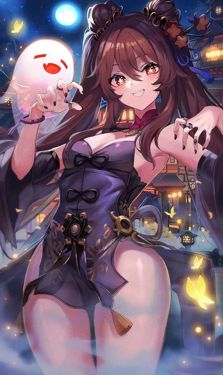 胡桃黑色服装头像