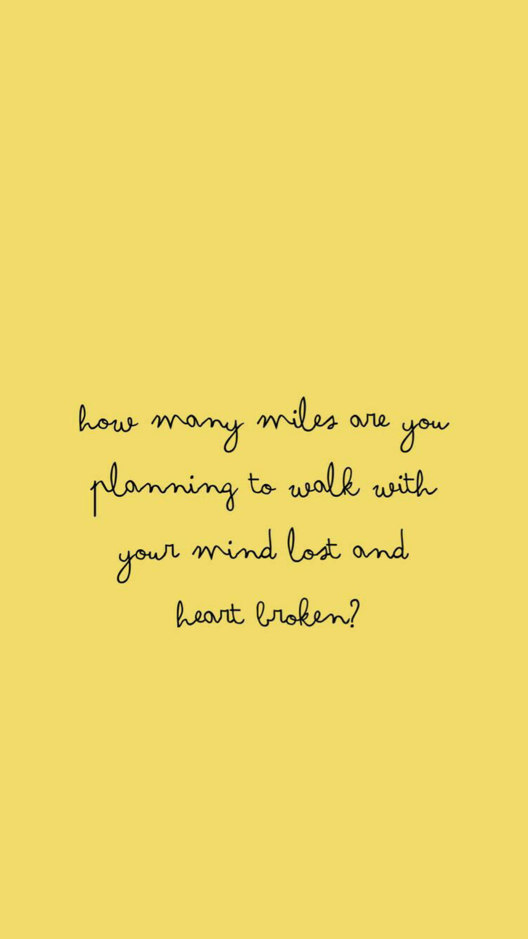 自我反思淡黄色美学 壁纸