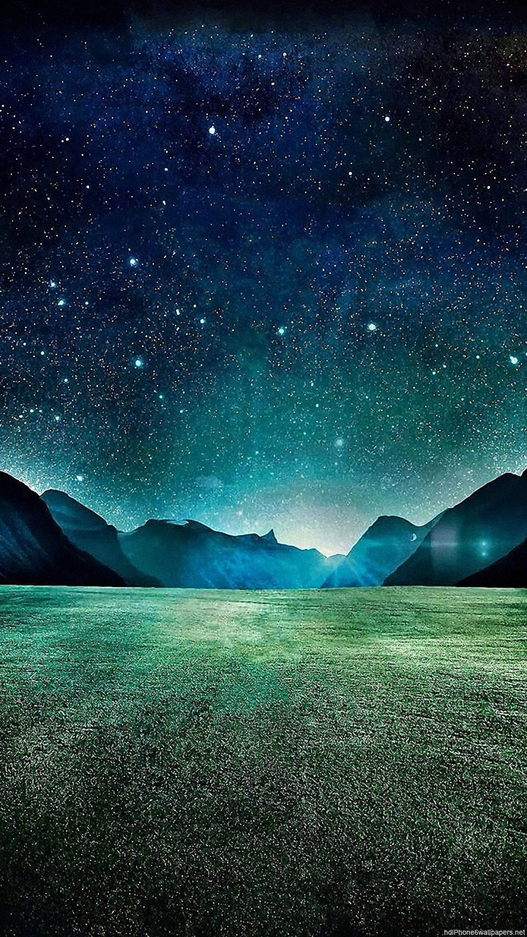 自然肖像 天空星辰艺术 壁纸