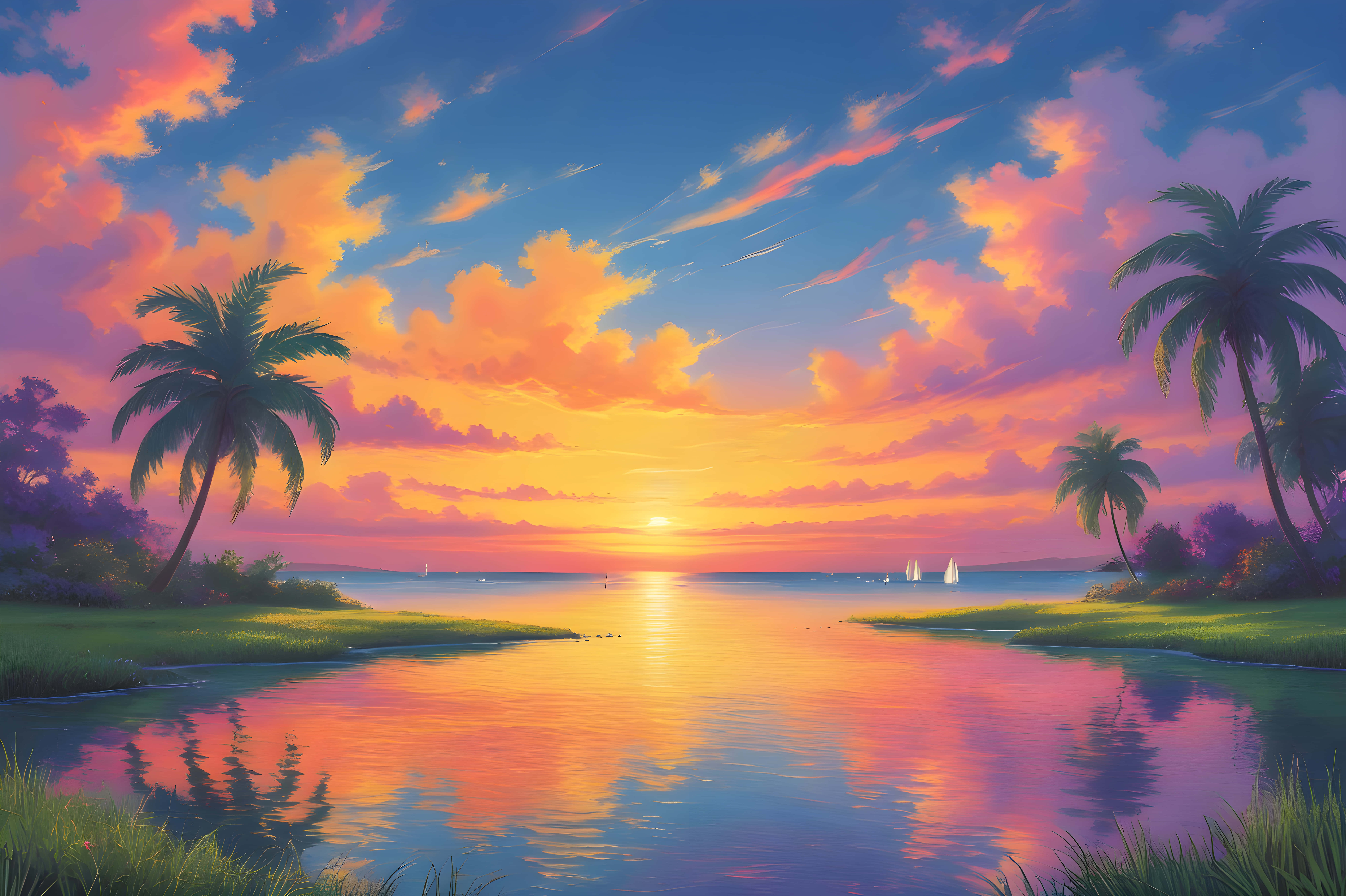 自然风景艺术图 壁纸