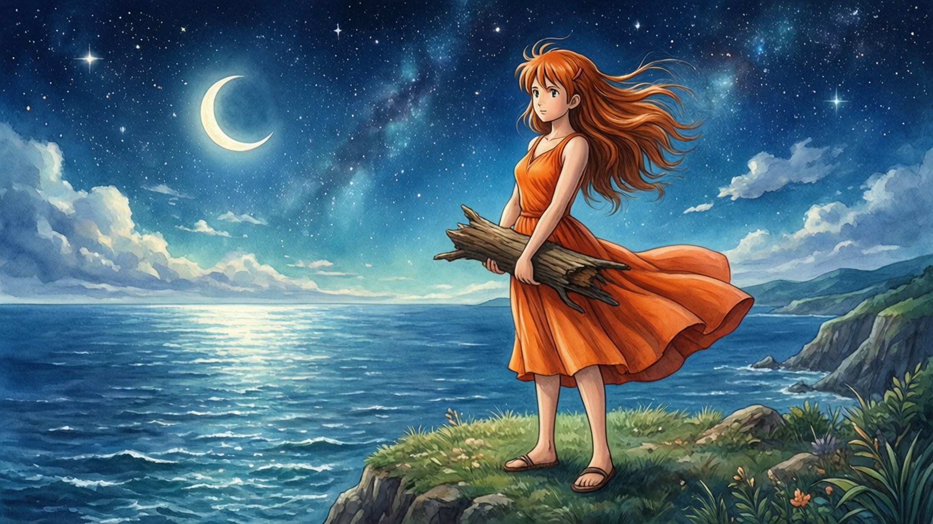 航海士的星夜 壁纸