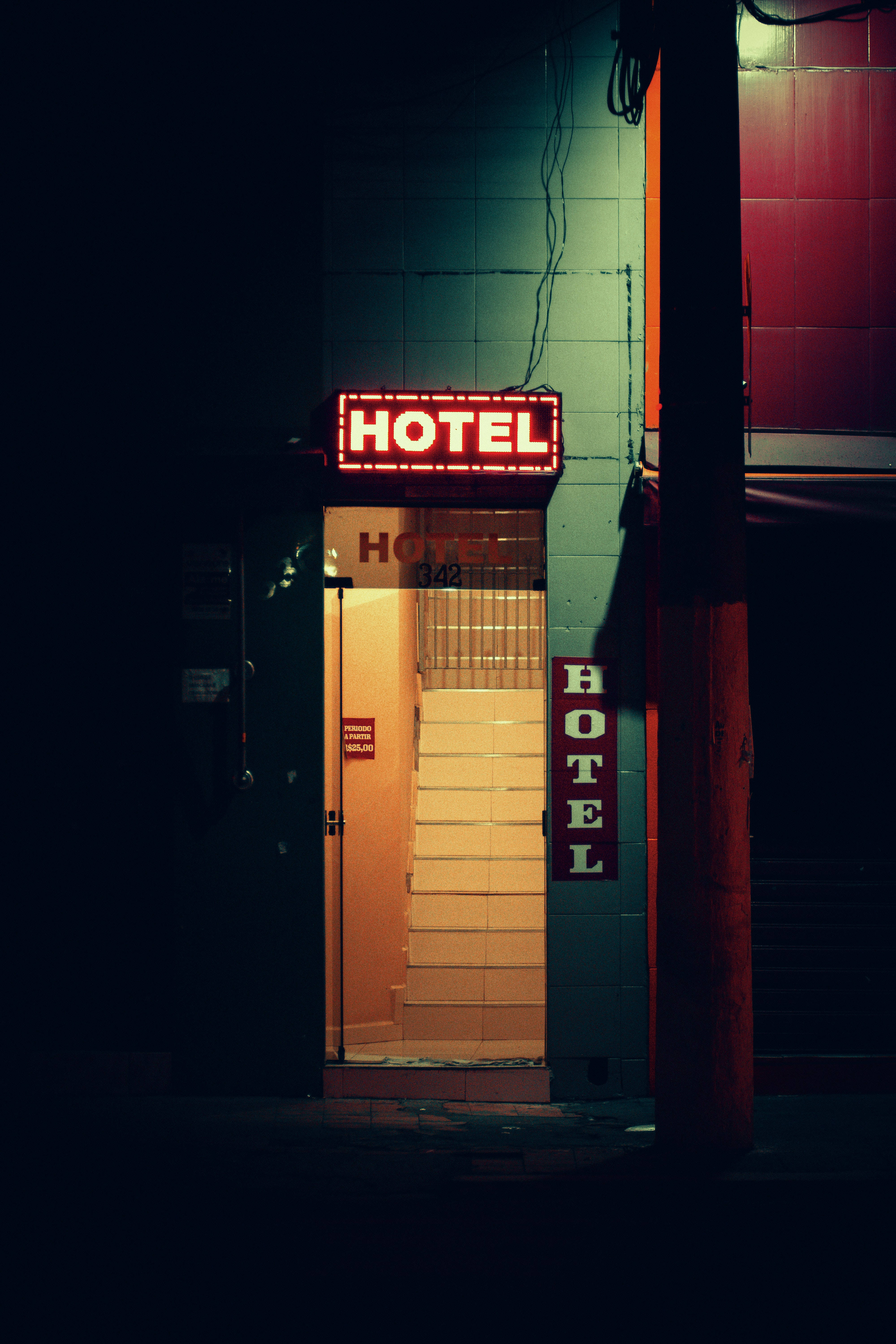 艺术酒店入口 壁纸