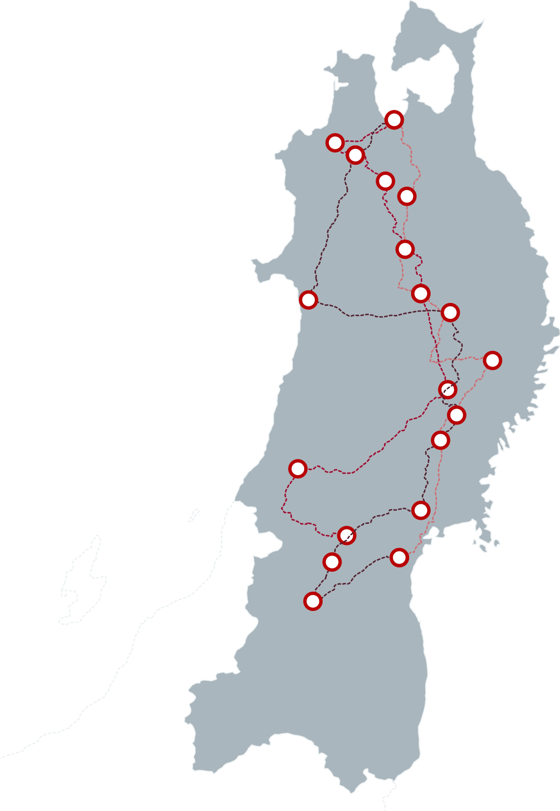 芬兰旅行路线地图 壁纸