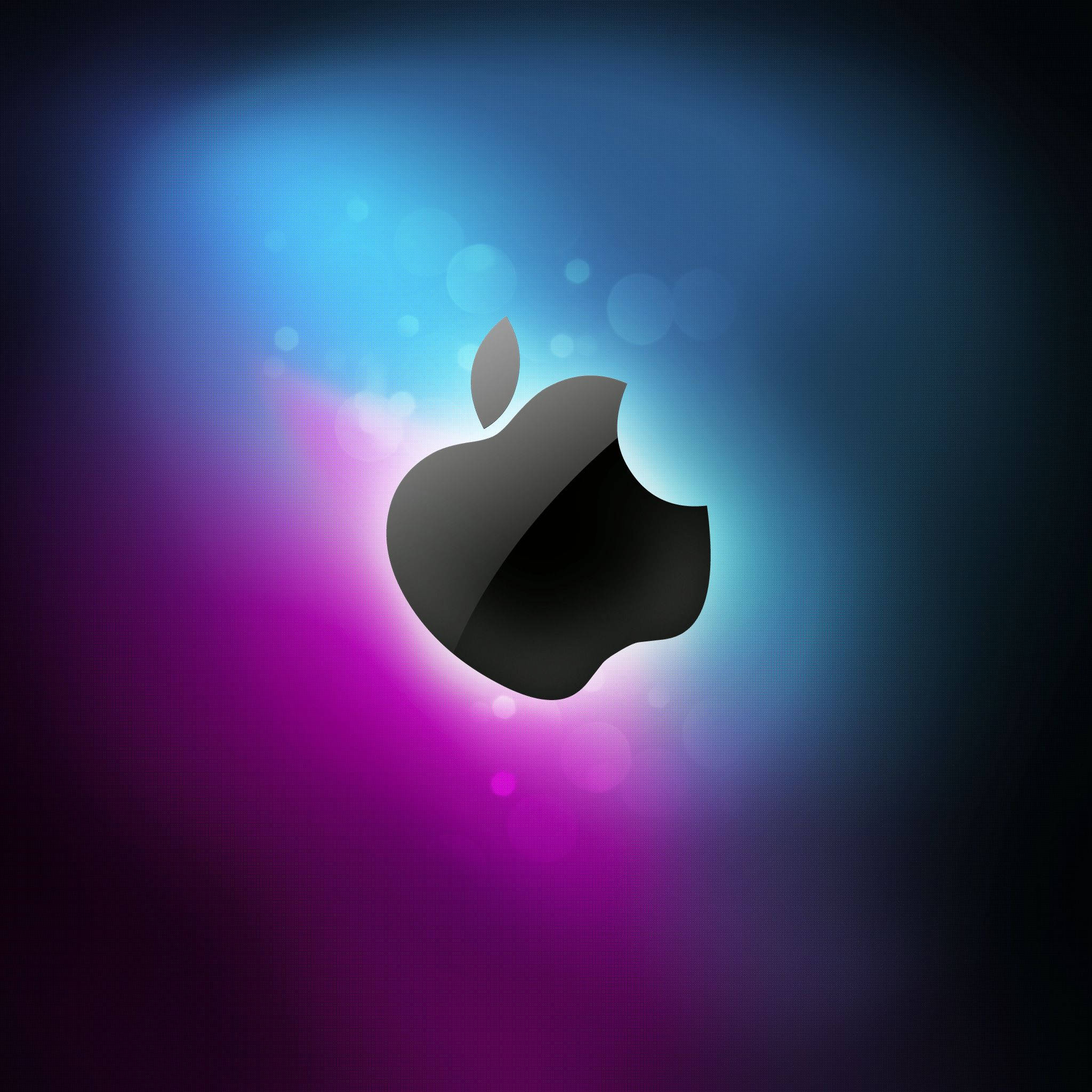苹果标志银河iPad Mini 壁纸