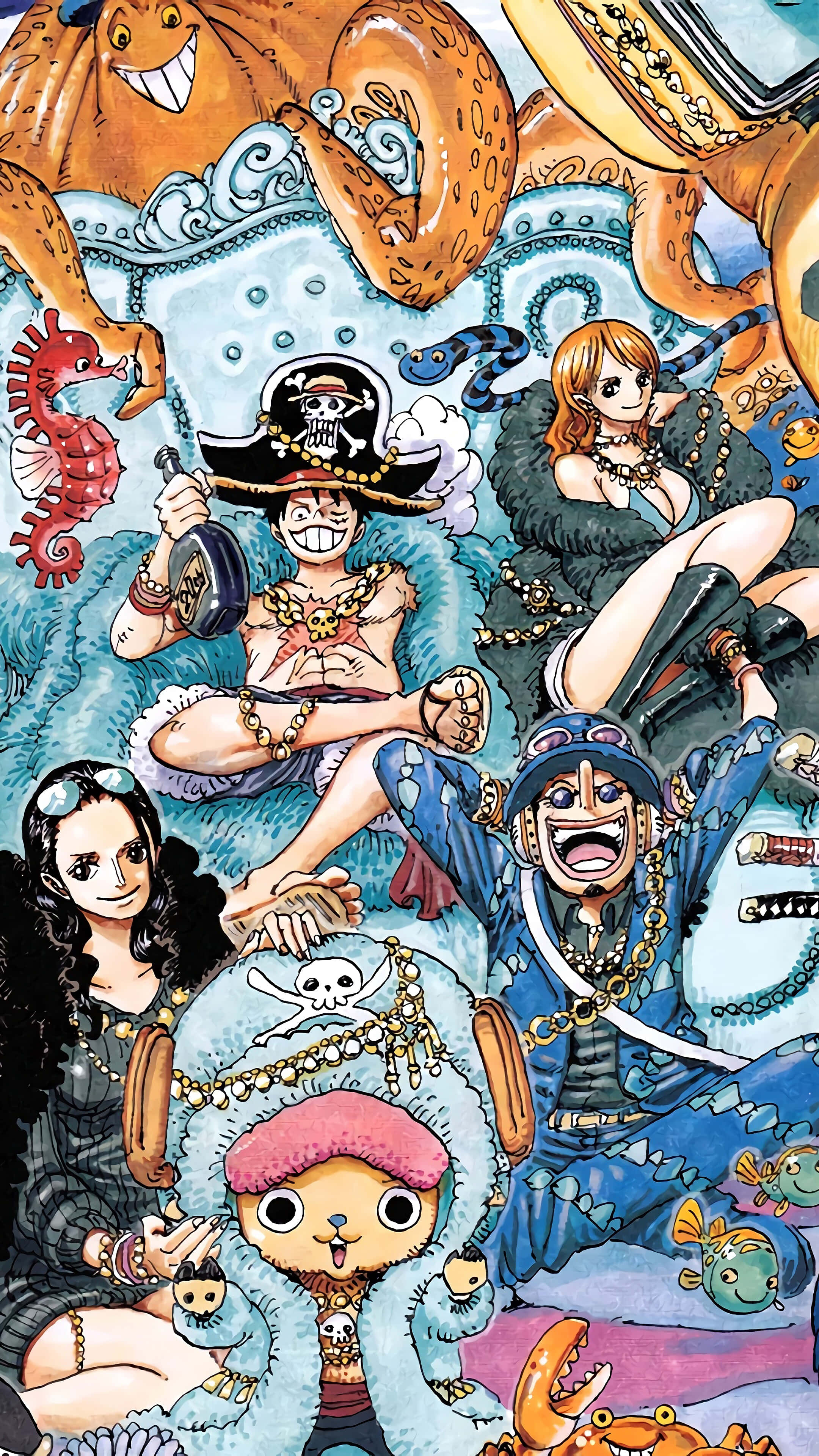 草帽海贼团 海贼王动漫 壁纸