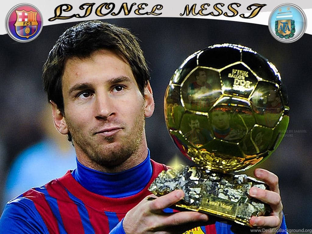 莱昂内尔·梅西荣获2013年FIFA世界足球先生 壁纸