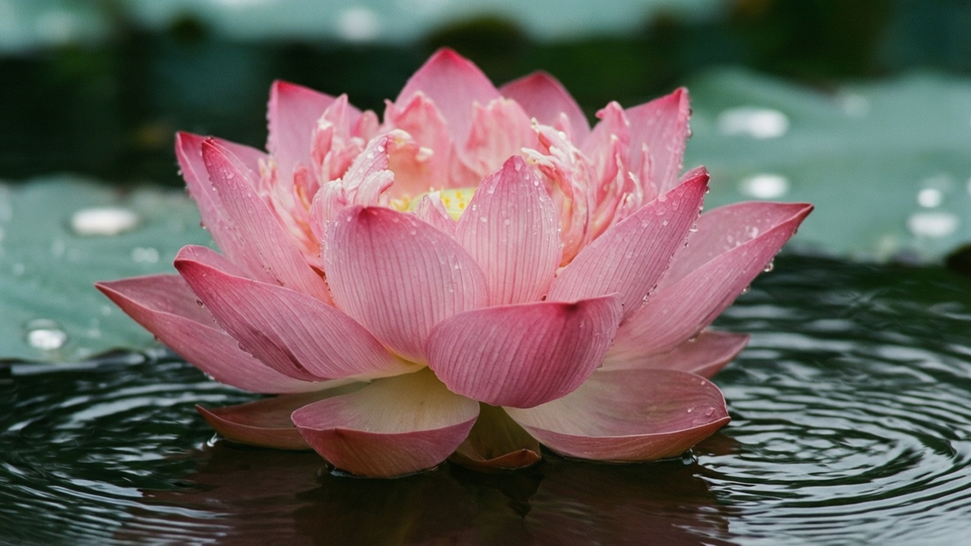 莲花特写 壁纸