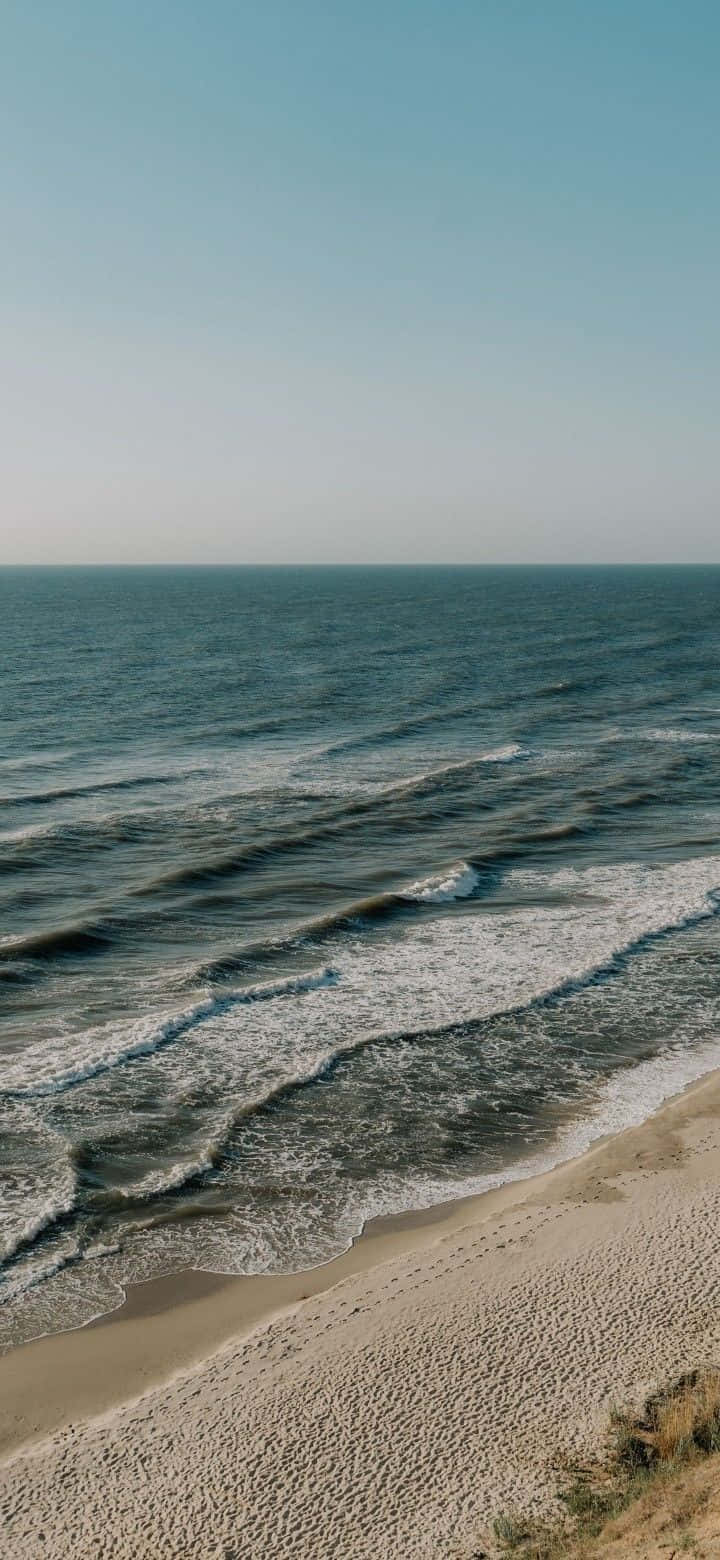 蓝色大海自然风景图片 壁纸