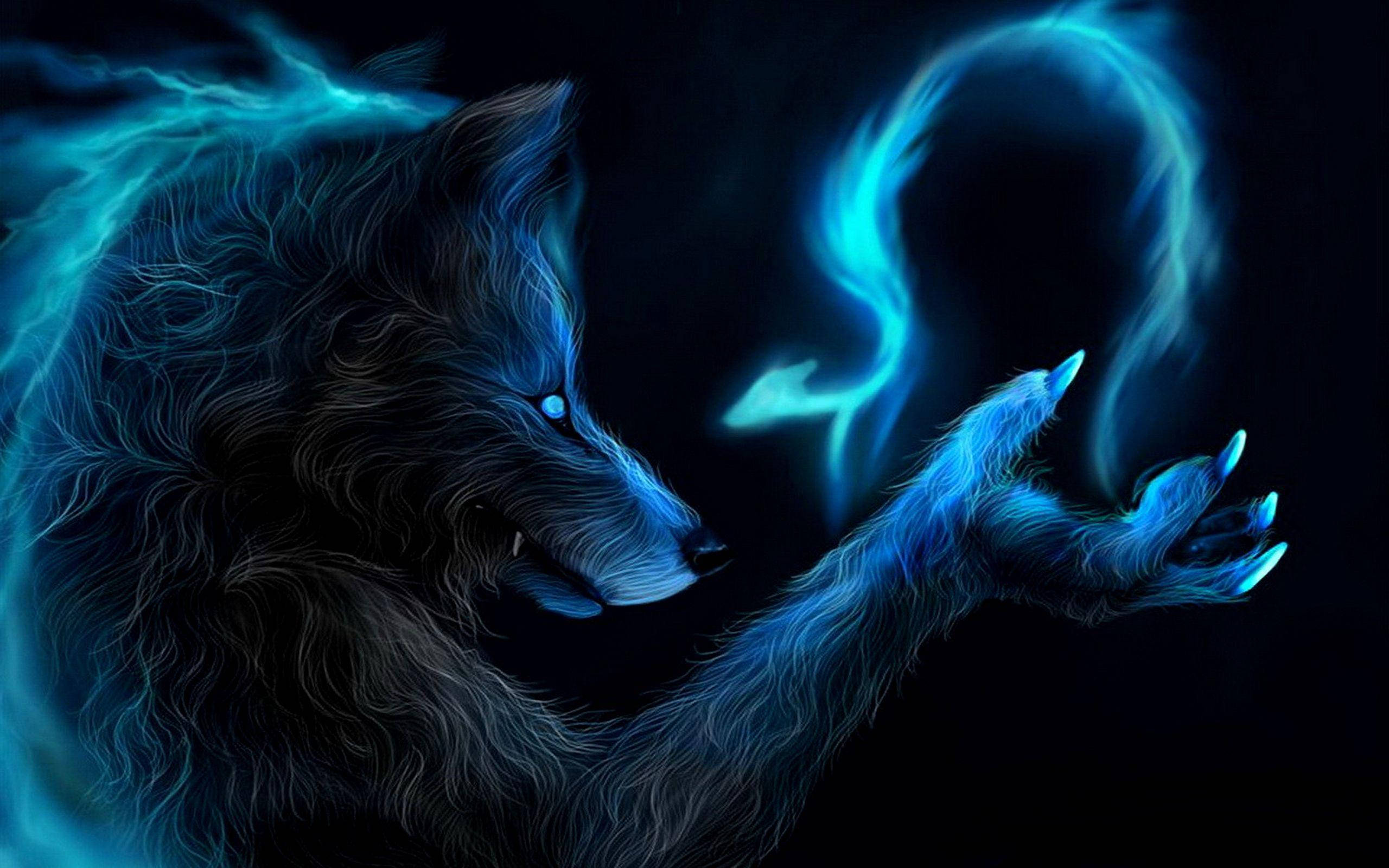 蓝色幻想银河之狼 壁纸