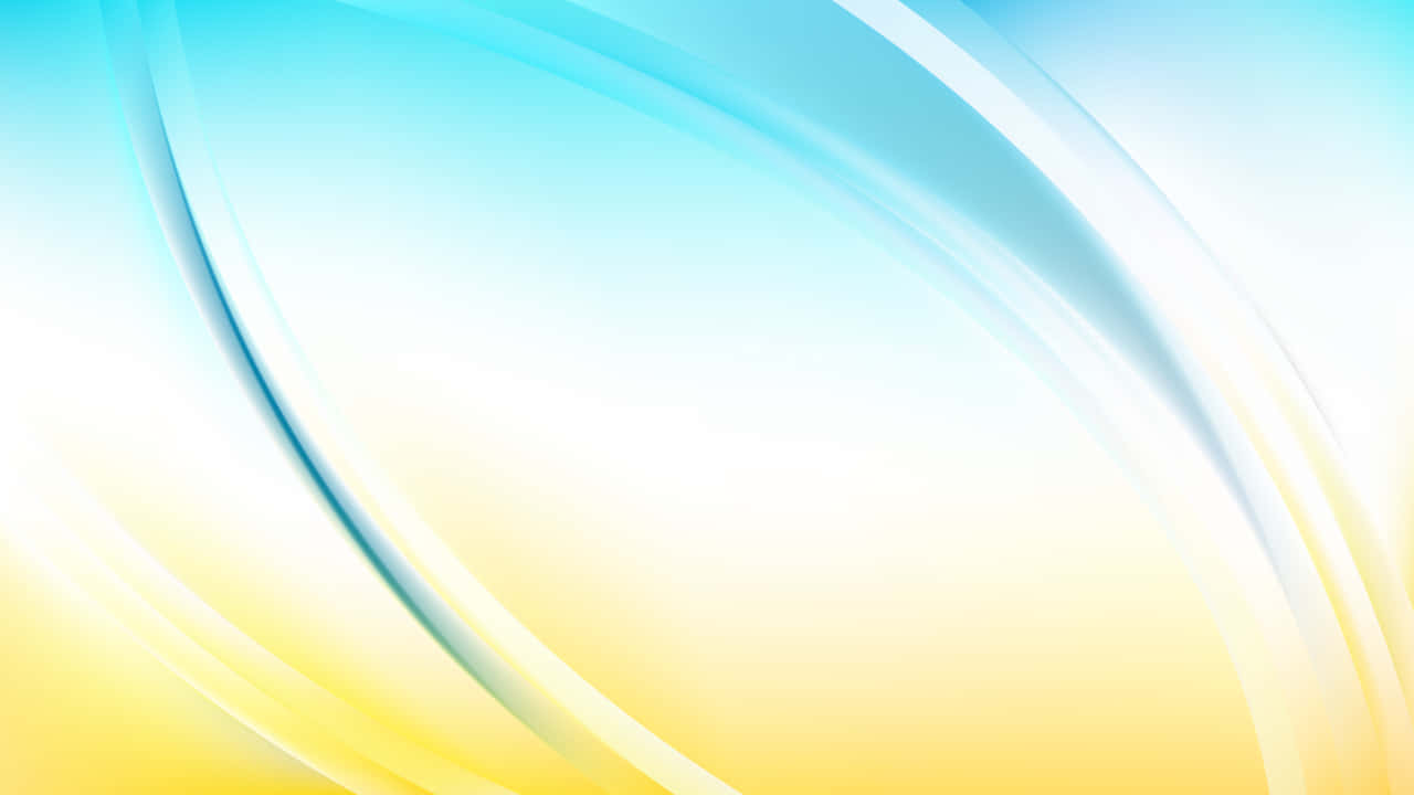 蓝黄漩涡纹理背景 壁纸