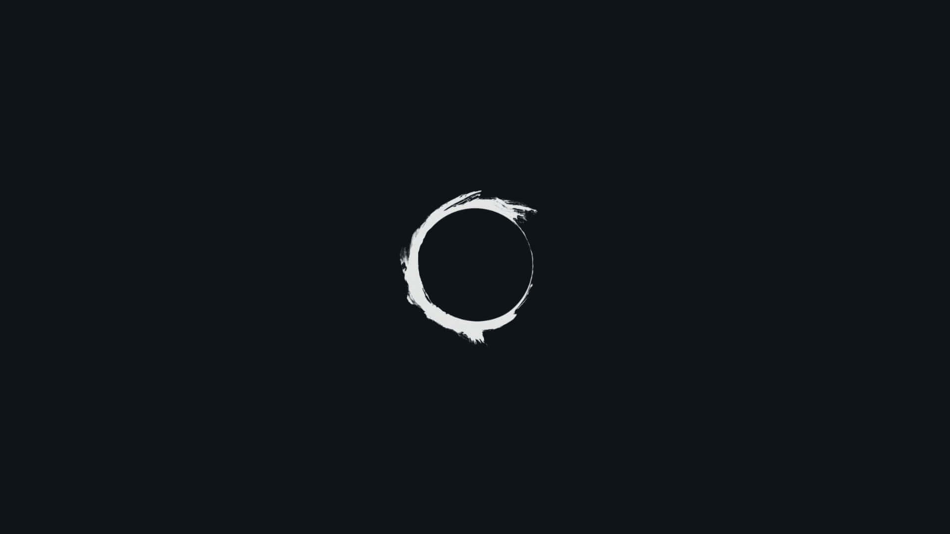 虚空黑圆 壁纸