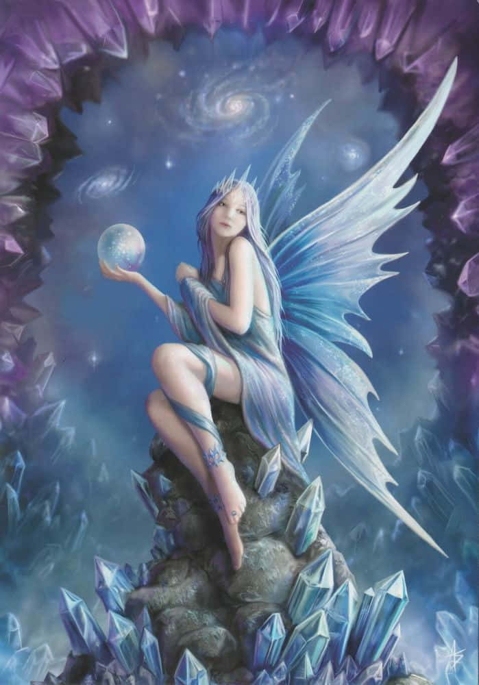 “被仙女的神秘魅力所吸引！” 壁纸