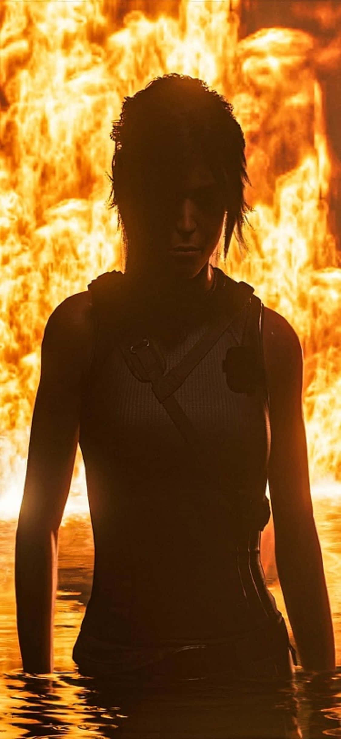见证《Rise of the Tomb Raider》在iPhone X上的崛起 壁纸