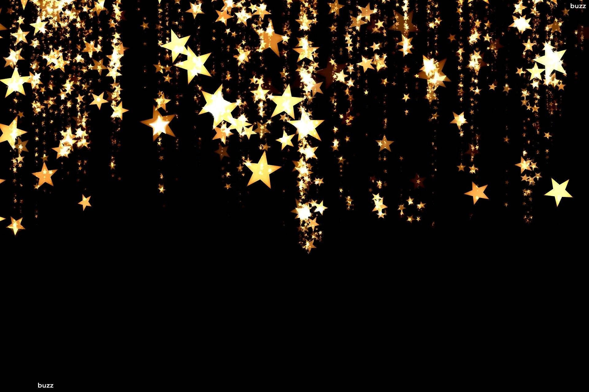 1920x1280 金色星星壁纸