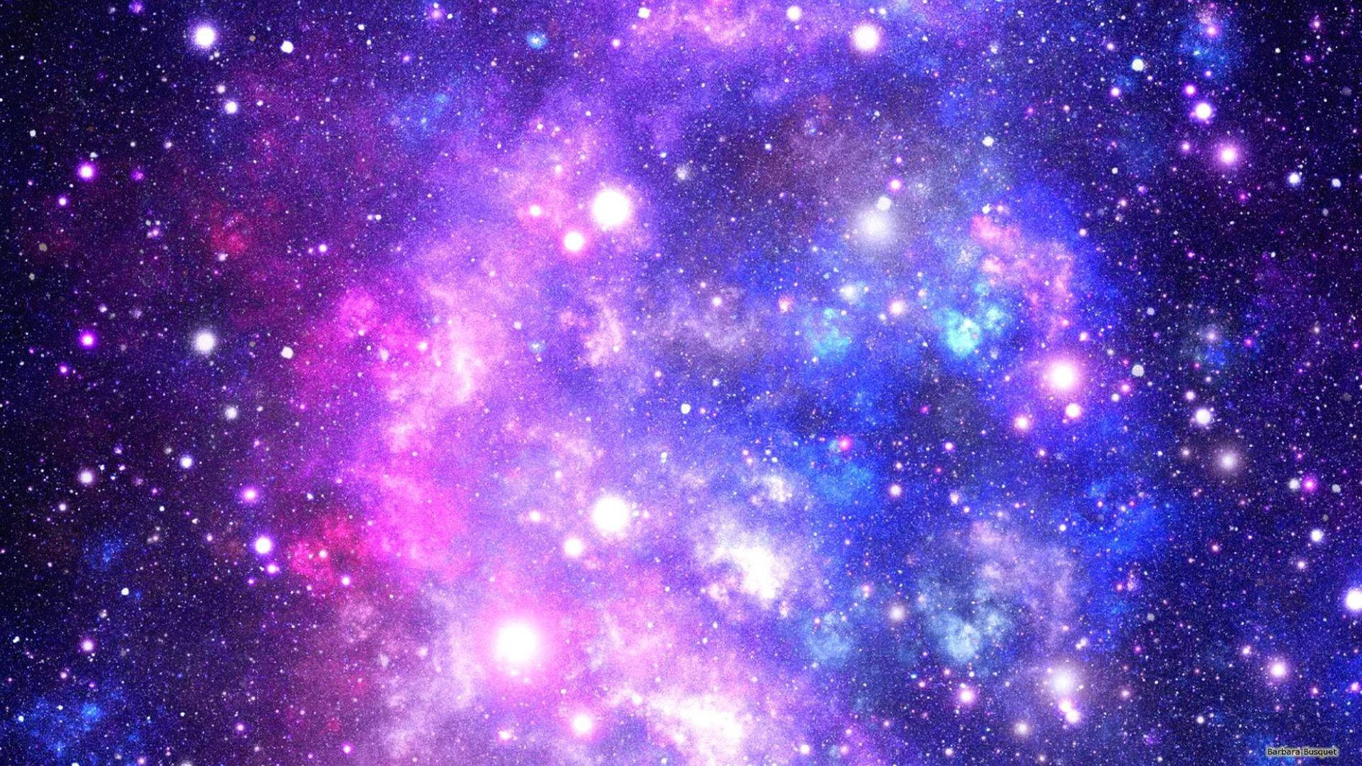 诱人的星星与可爱的星系 壁纸