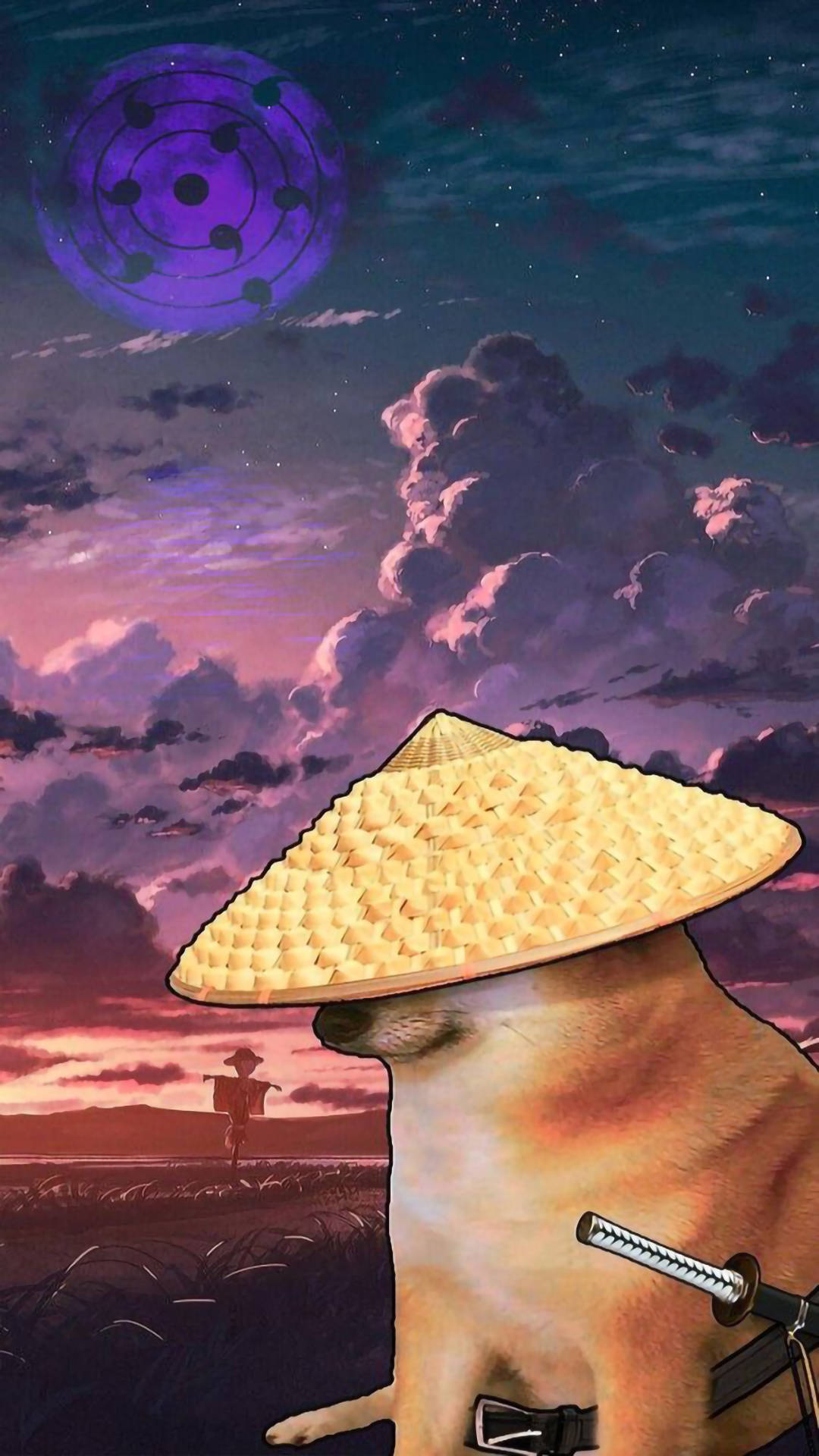 趣味武士柴犬美学壁纸 壁纸