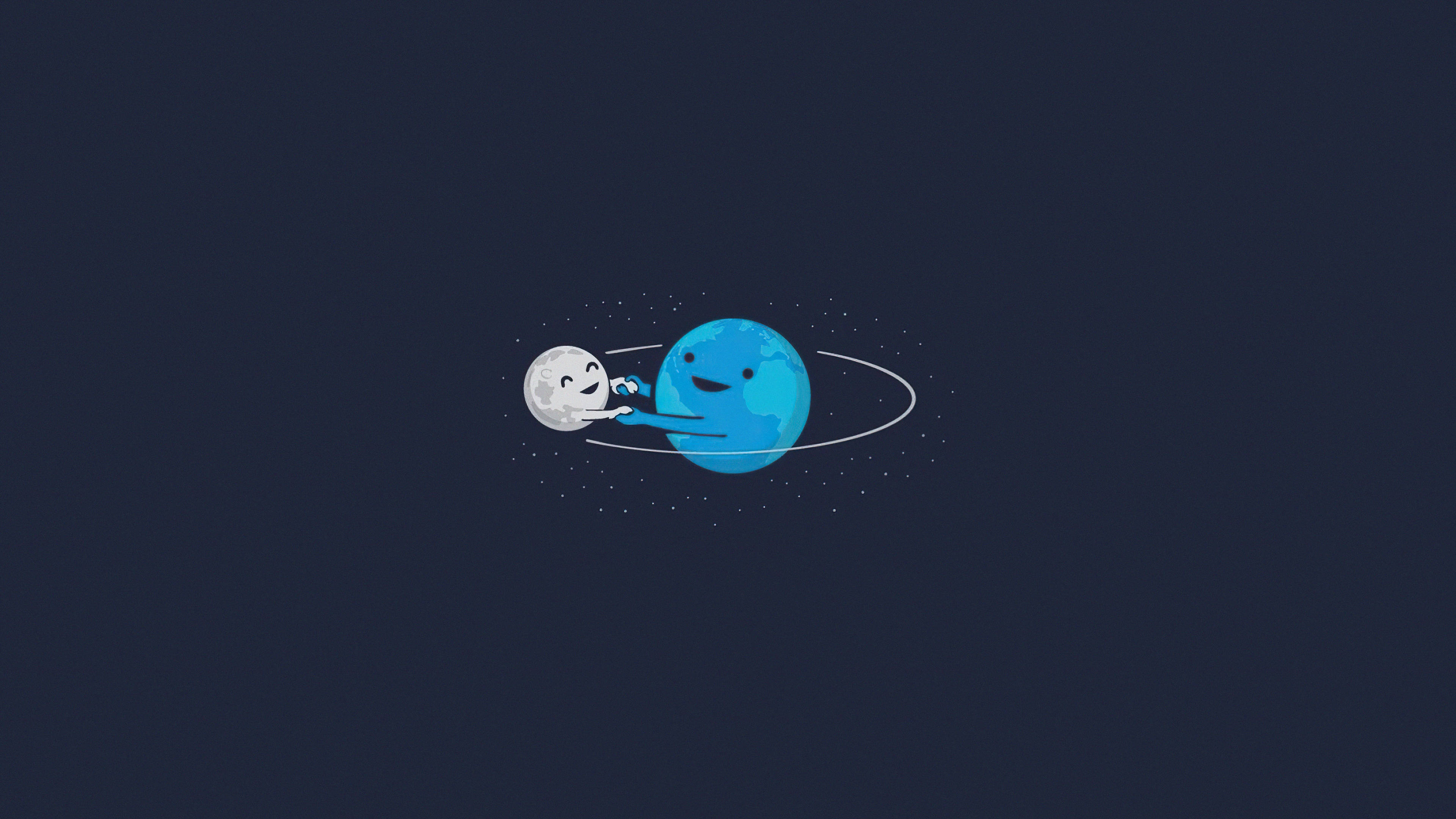 跳舞的行星电脑锁屏 壁纸
