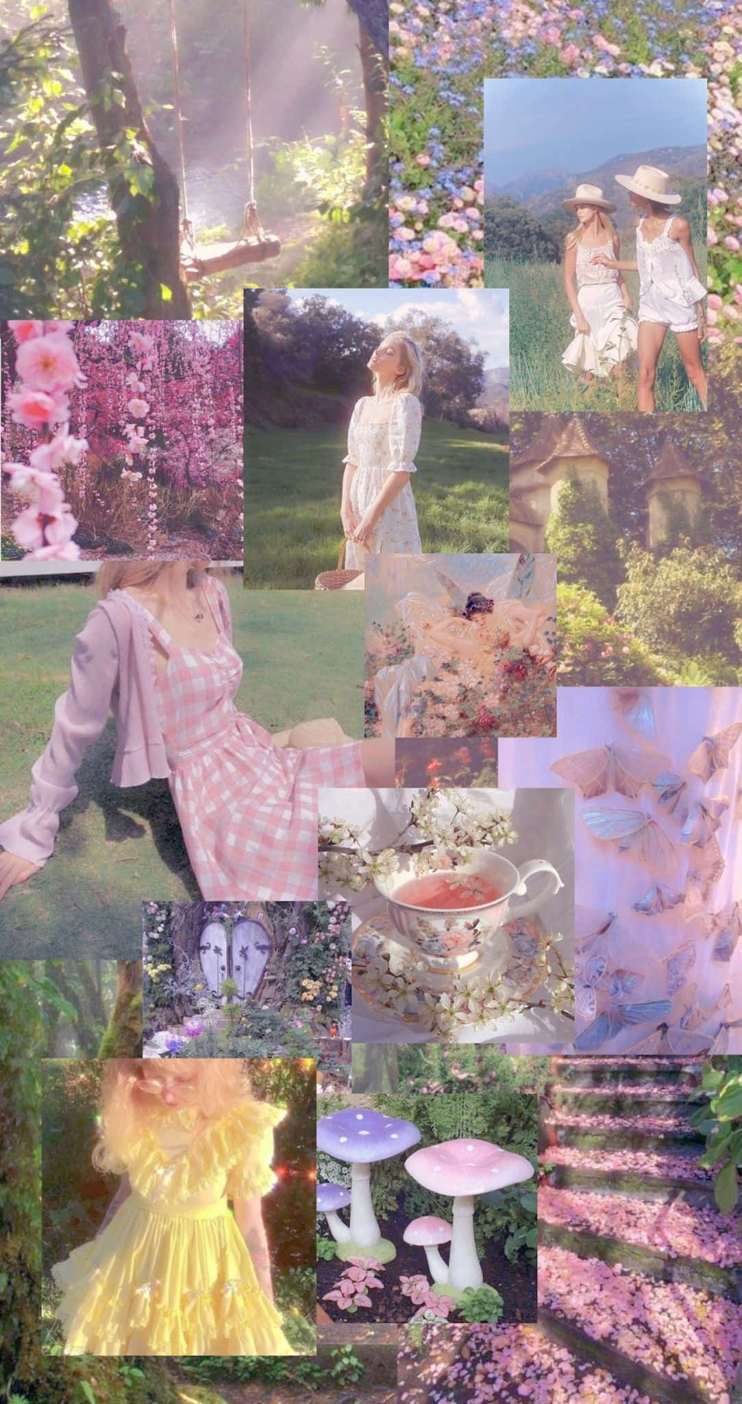 踏入梦幻的仙女美学世界 壁纸