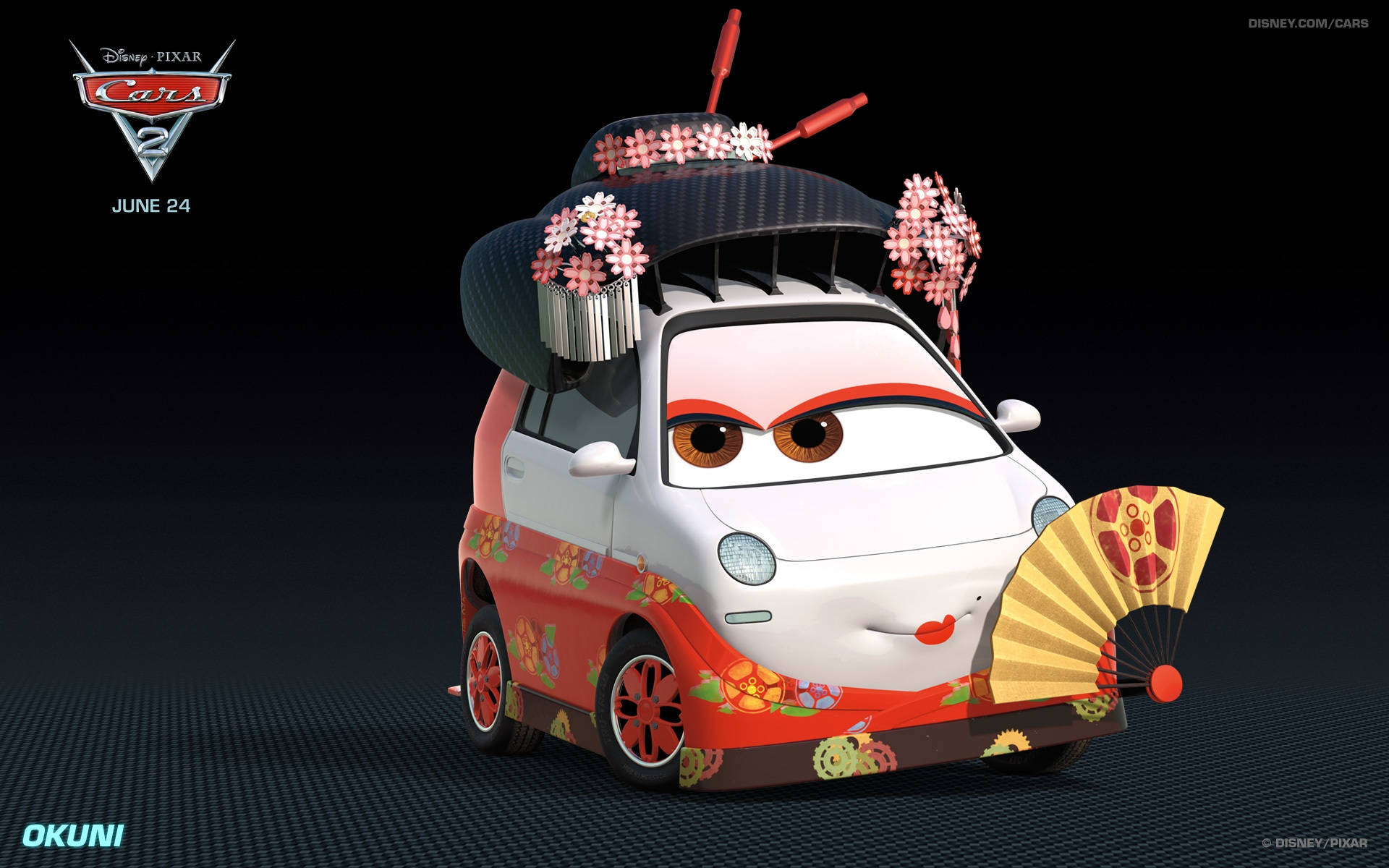 迪士尼皮克斯奥国小车2 壁纸