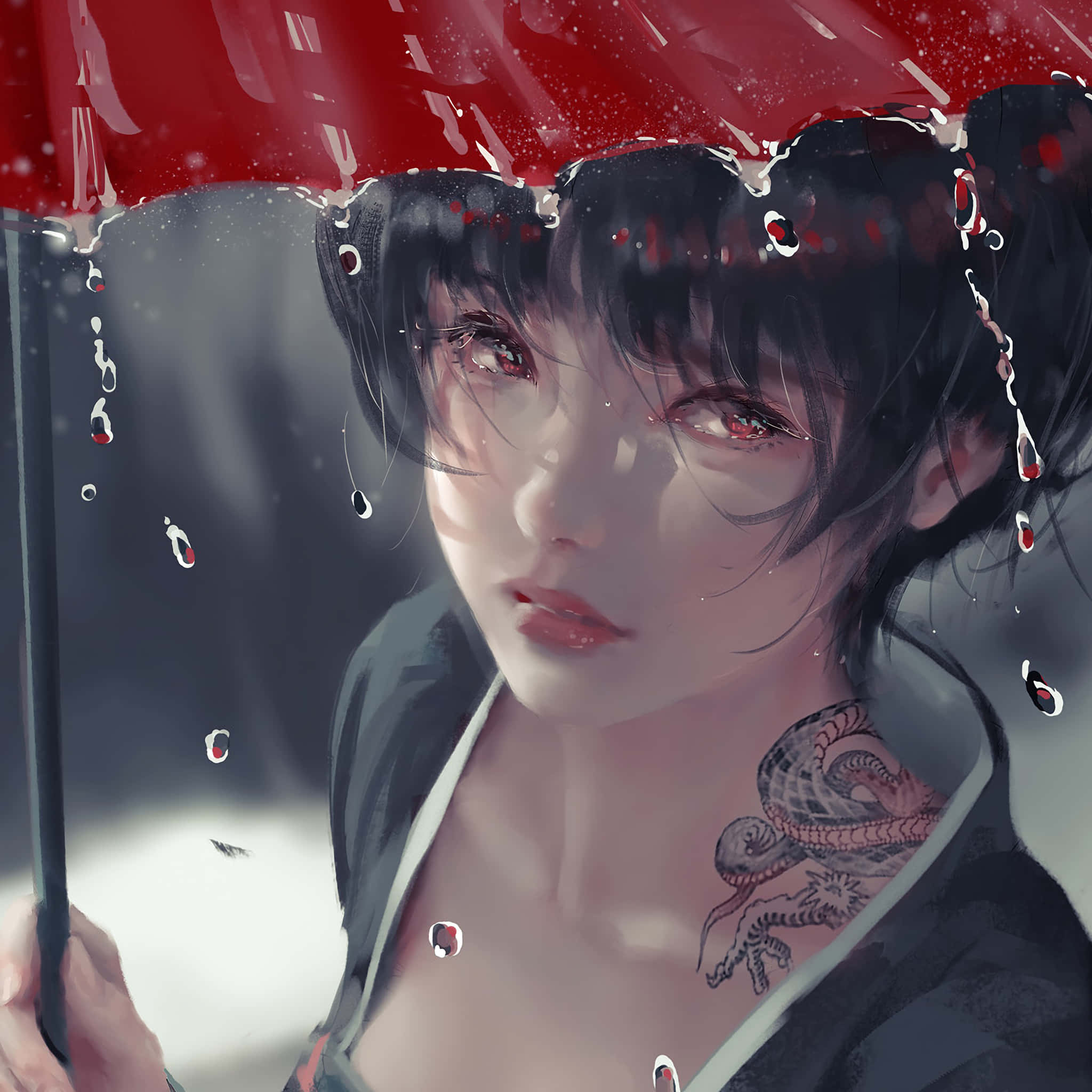 迷人动漫夜空 壁纸