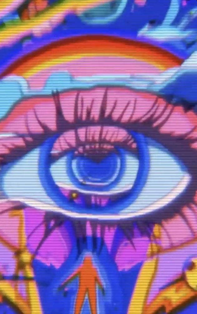 迷幻眼睛美学 壁纸
