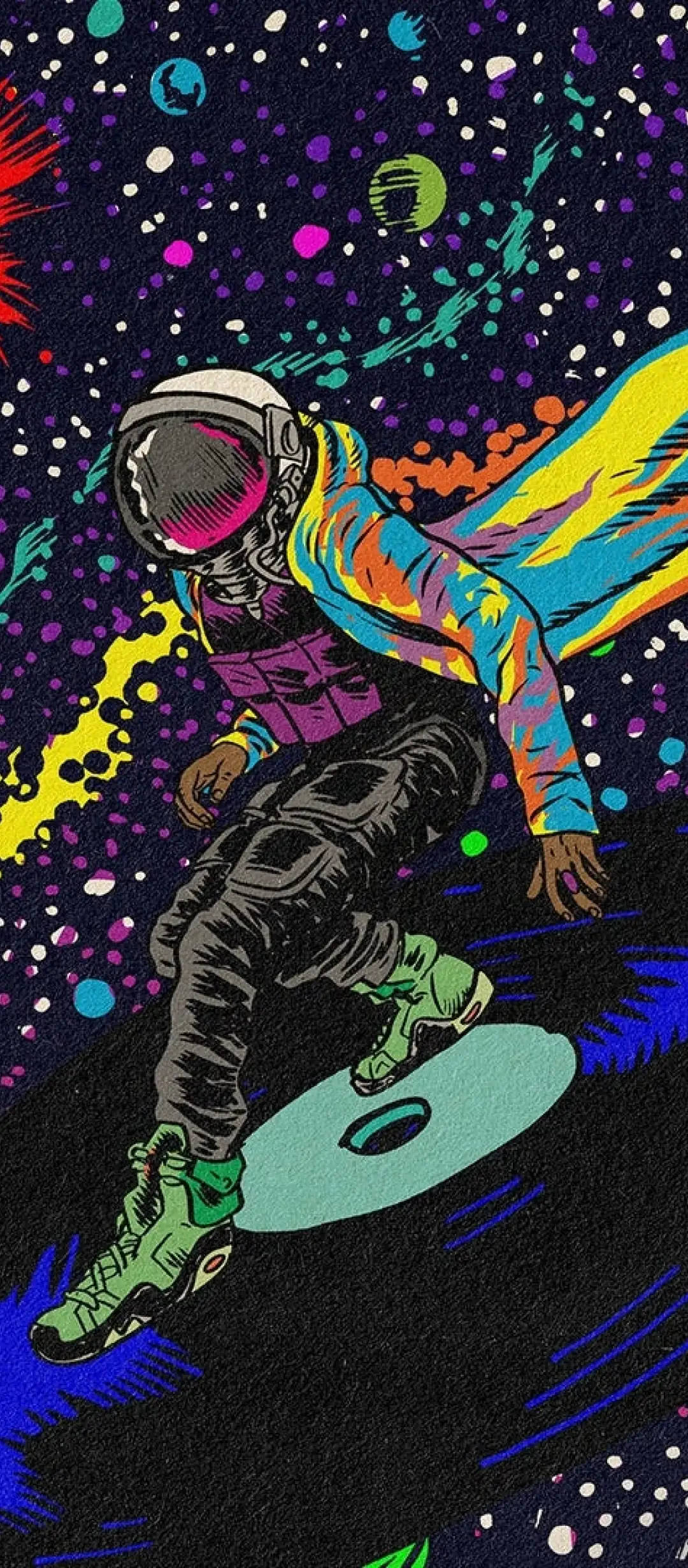 迷幻迪斯科太空人 壁纸