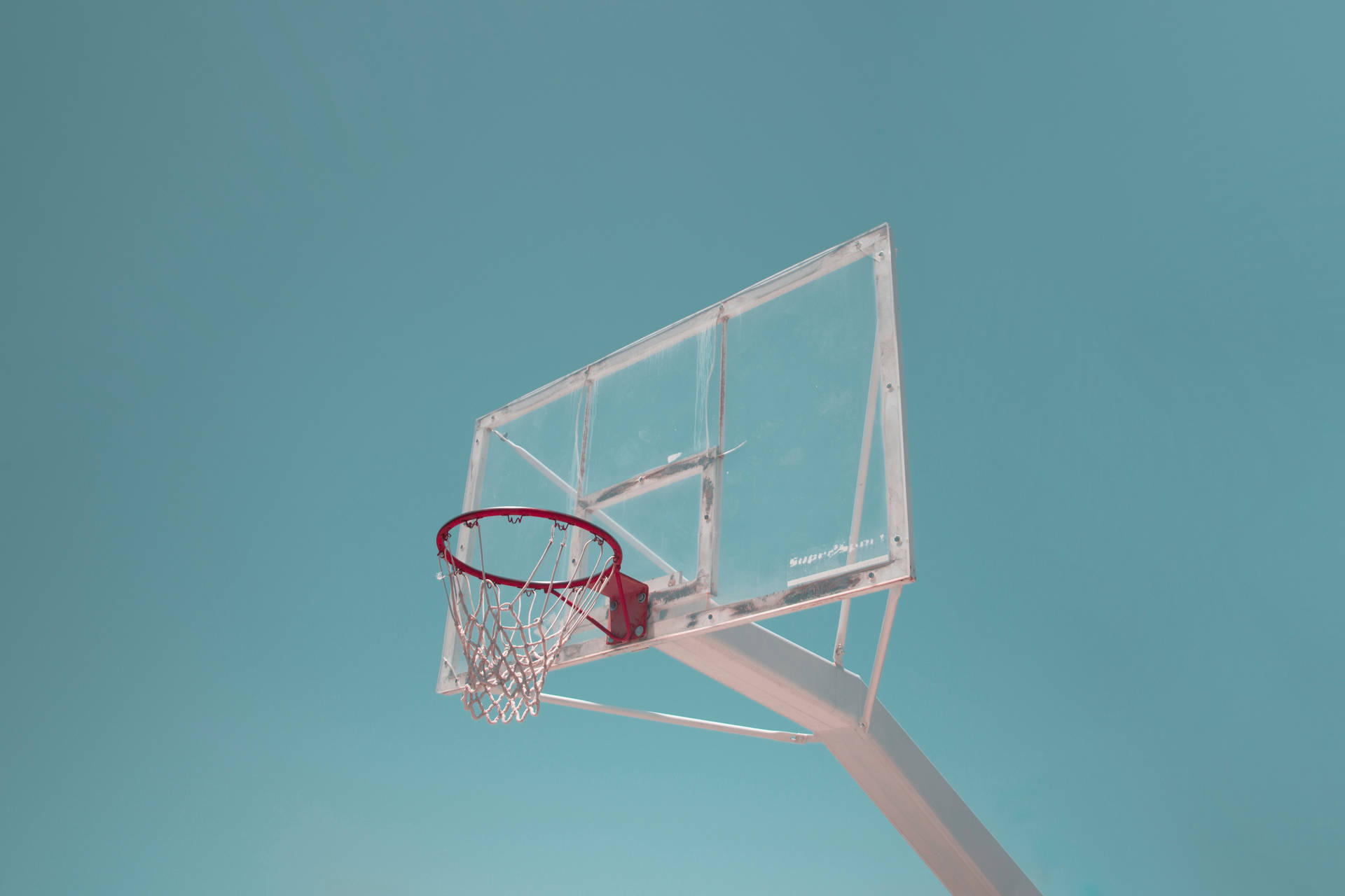 极简篮球框壁纸