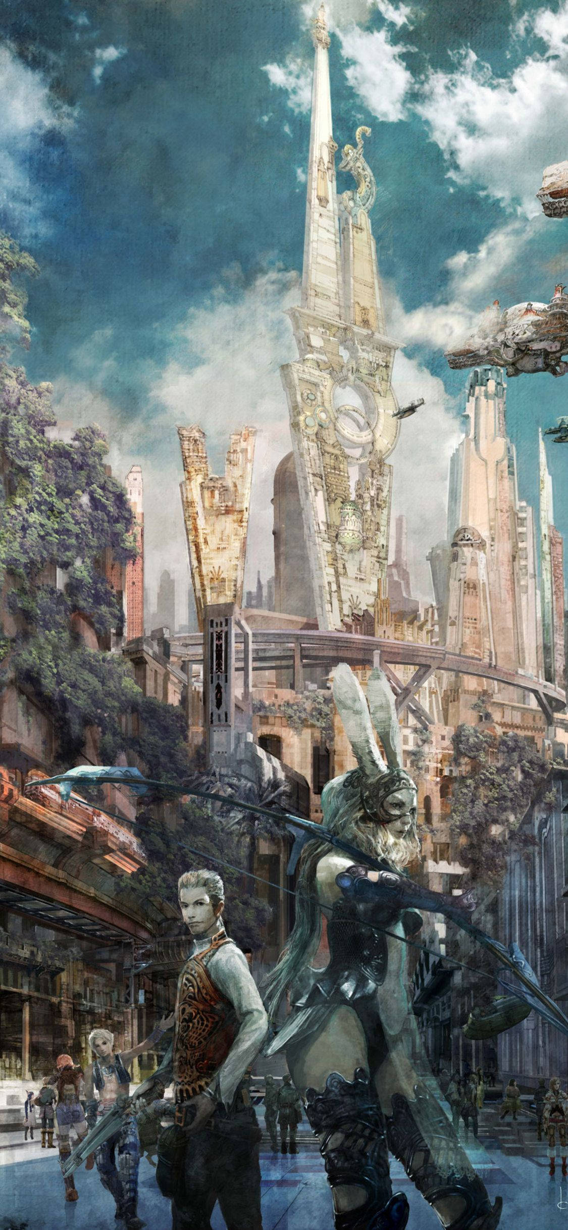 通过惊人的互动图形体验《最终幻想》的世界。 壁纸