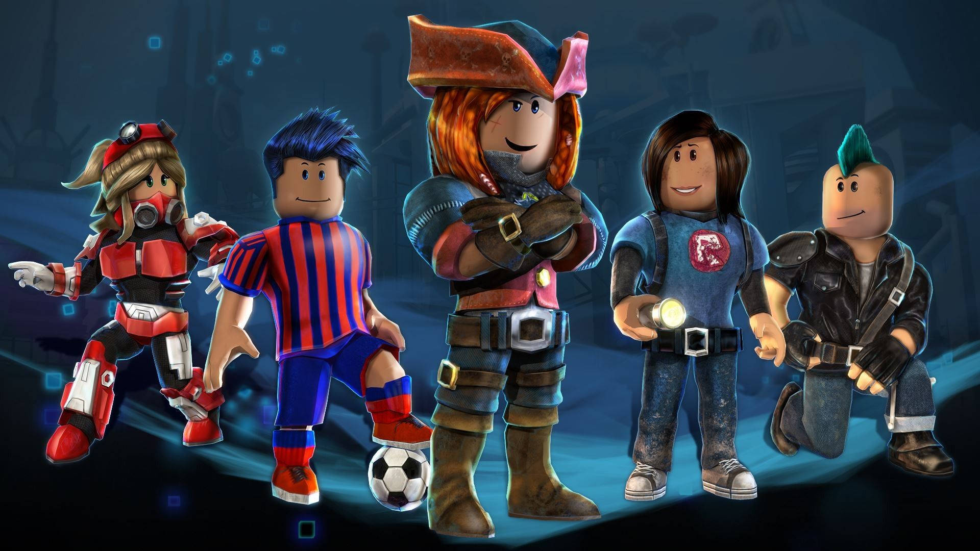 Roblox中角色设计的惊艳独特3D壁纸