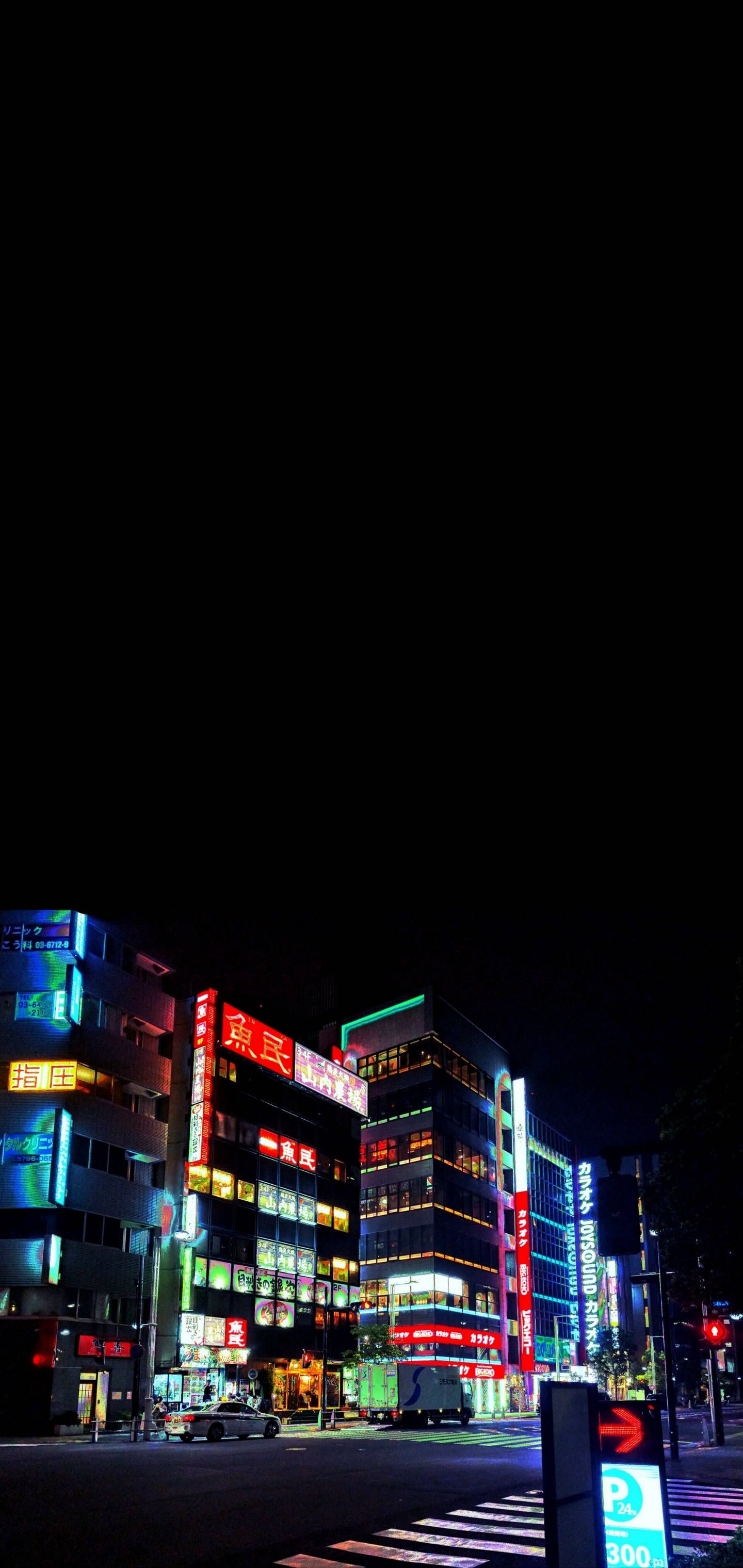 酷炫iPhone 11东京夜景 壁纸