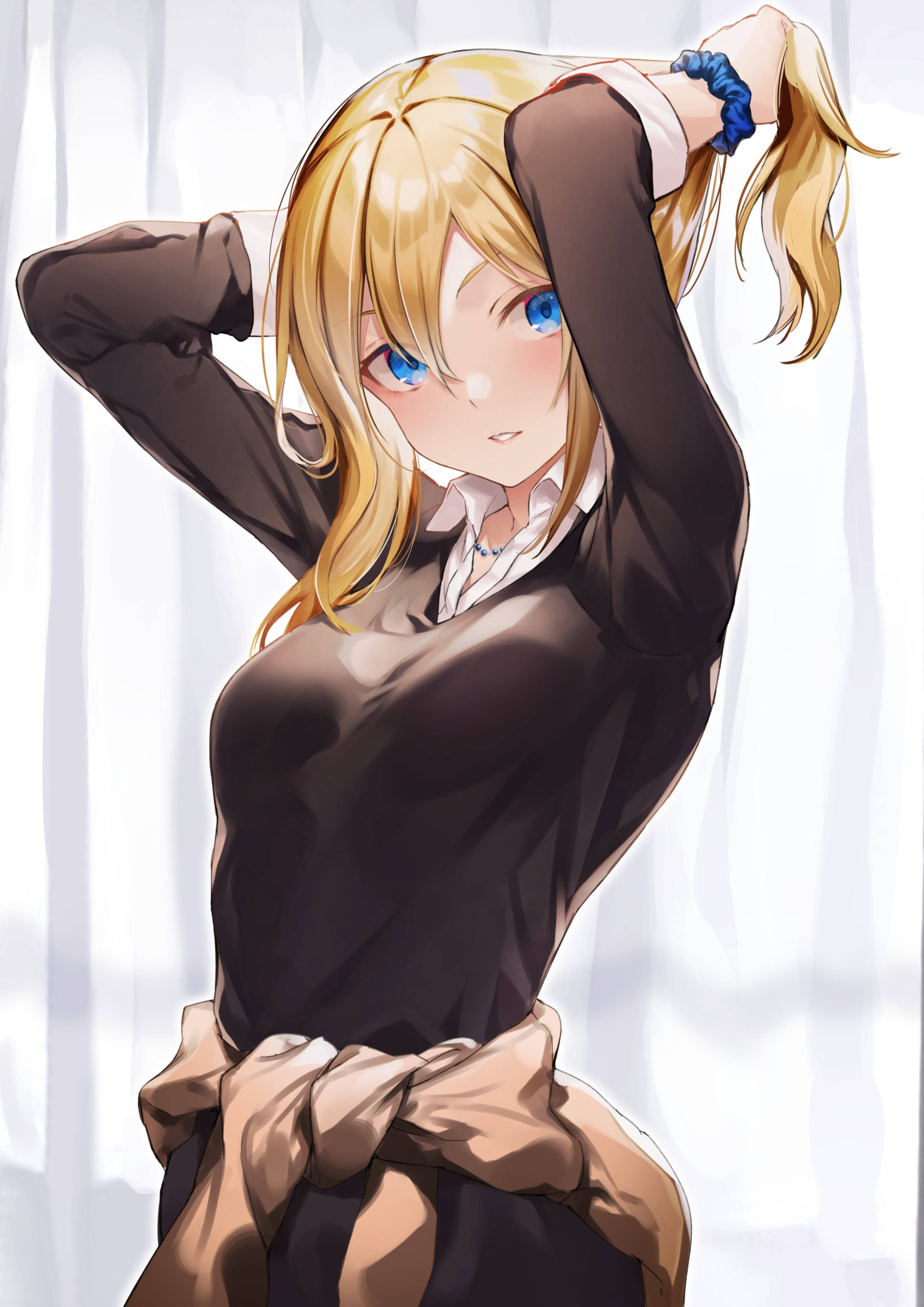 酷炫动漫女孩头像 早坂爱 壁纸