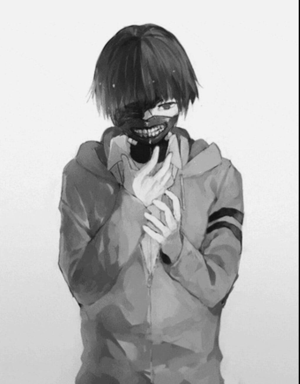 酷炫动漫男孩头像 东京喰种 壁纸