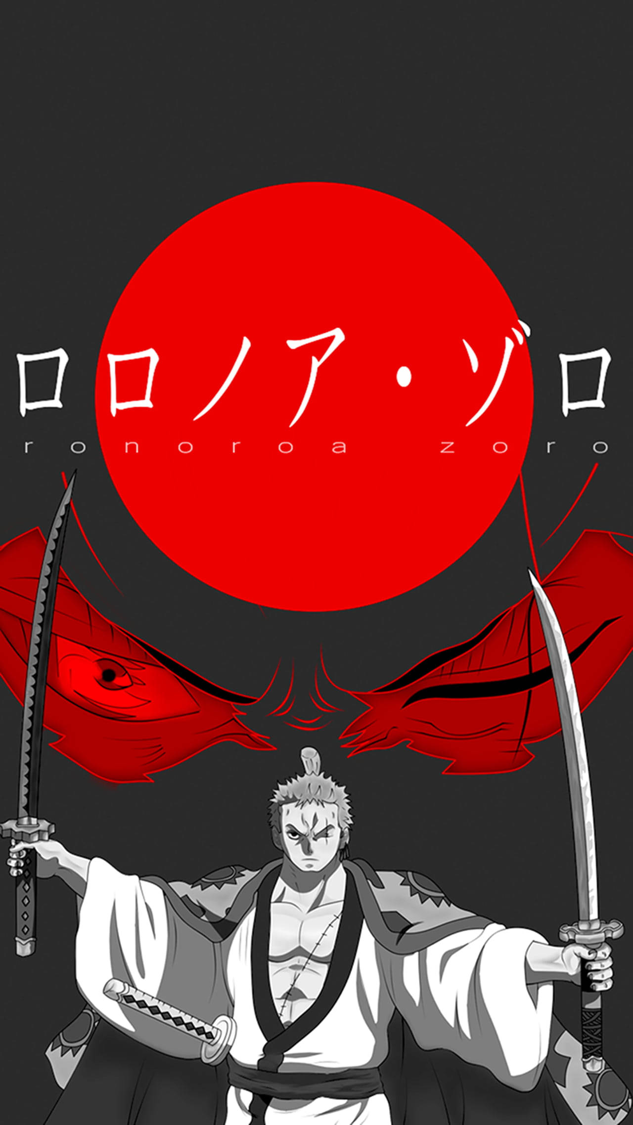 酷炫动漫男孩头像 罗罗诺亚·索隆 壁纸
