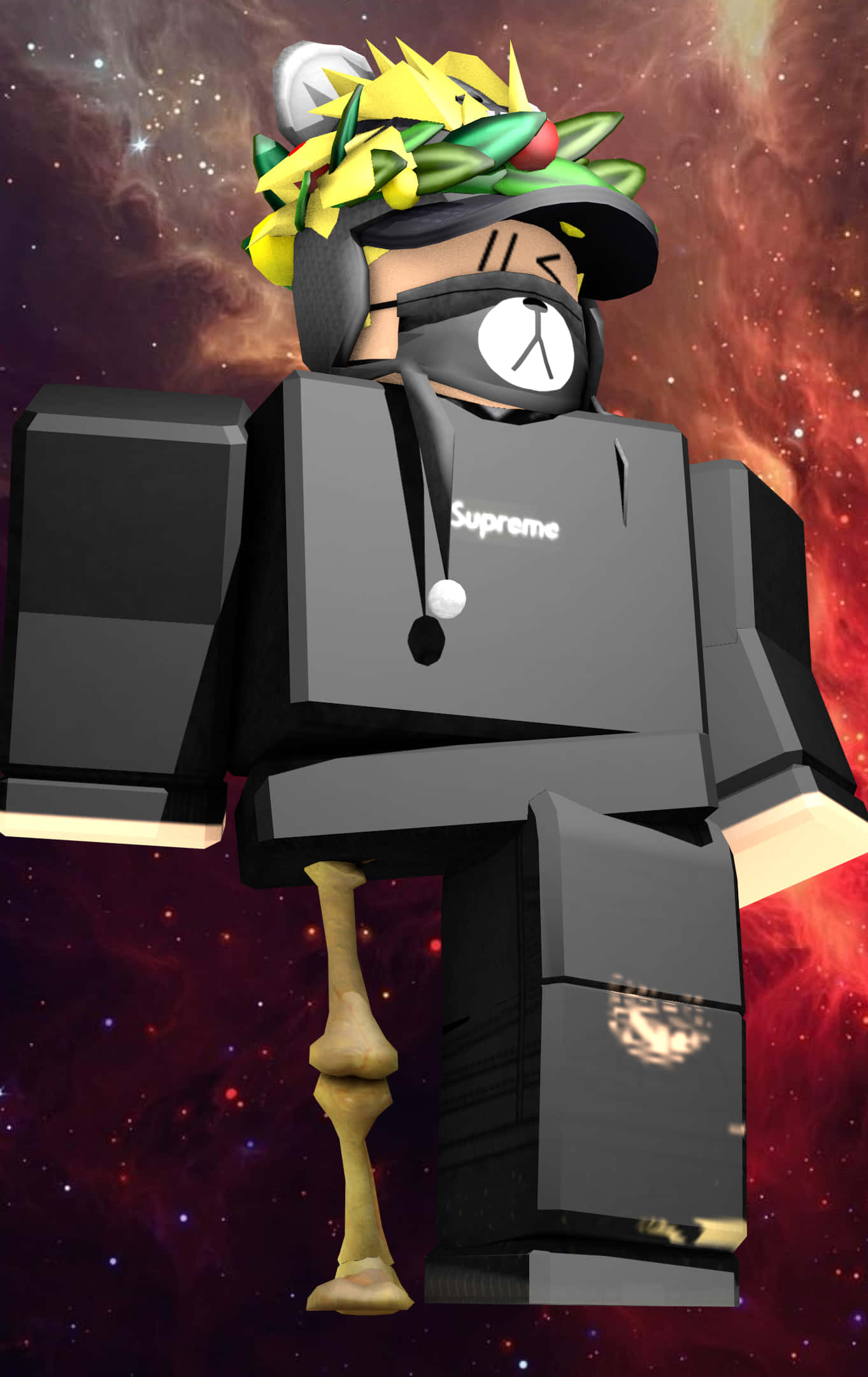 酷炫独特 Roblox 角色 iPhone 壁纸