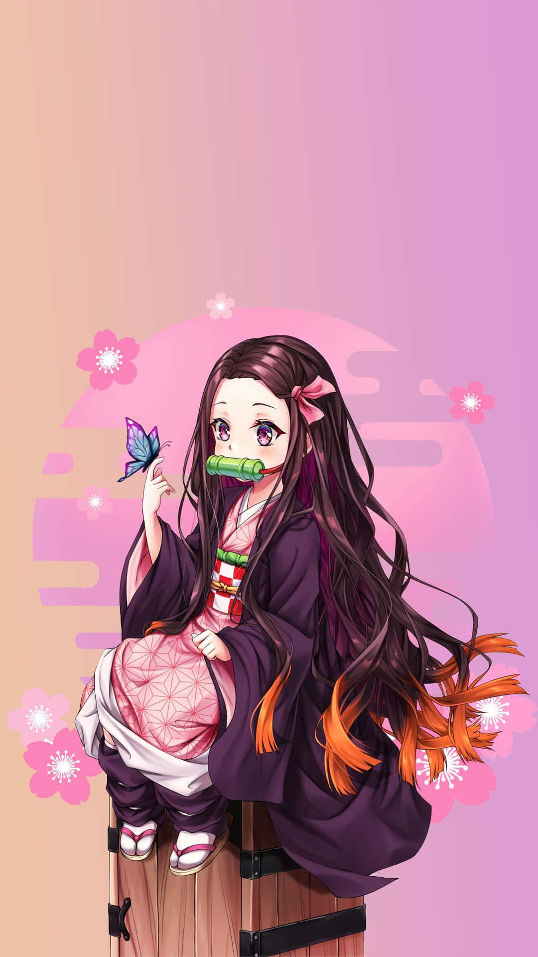 酷炫祢豆子手机壁纸 壁纸