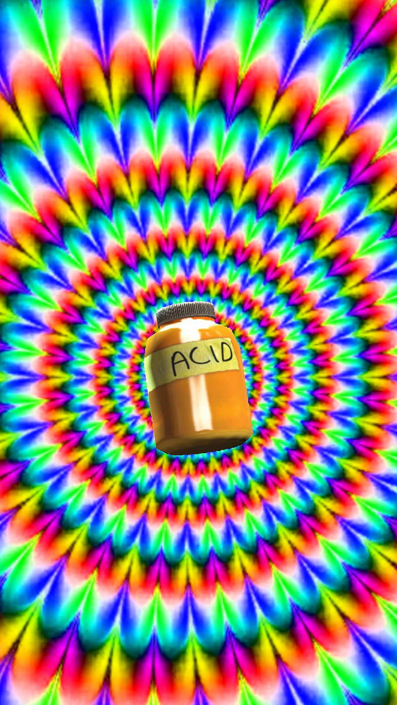 酸性迷幻万花筒美学 壁纸