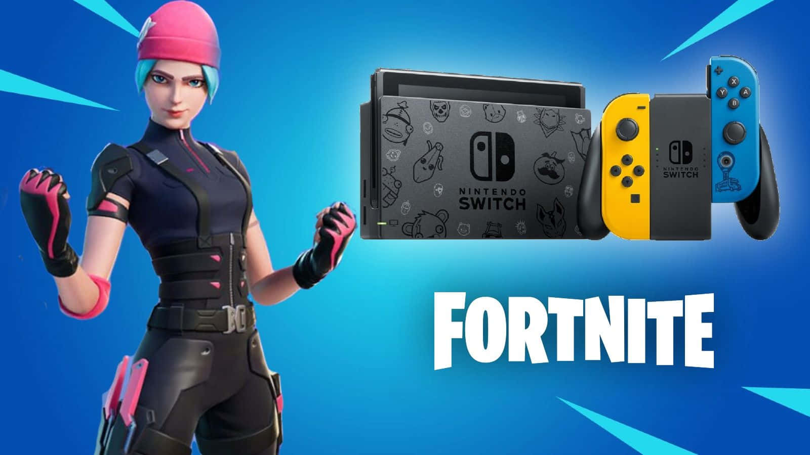 野猫堡垒之夜任天堂Switch 壁纸