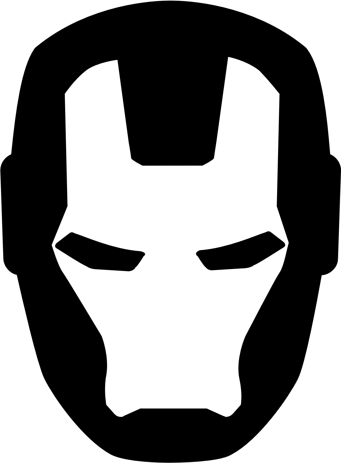 钢铁侠头盔图标 壁纸