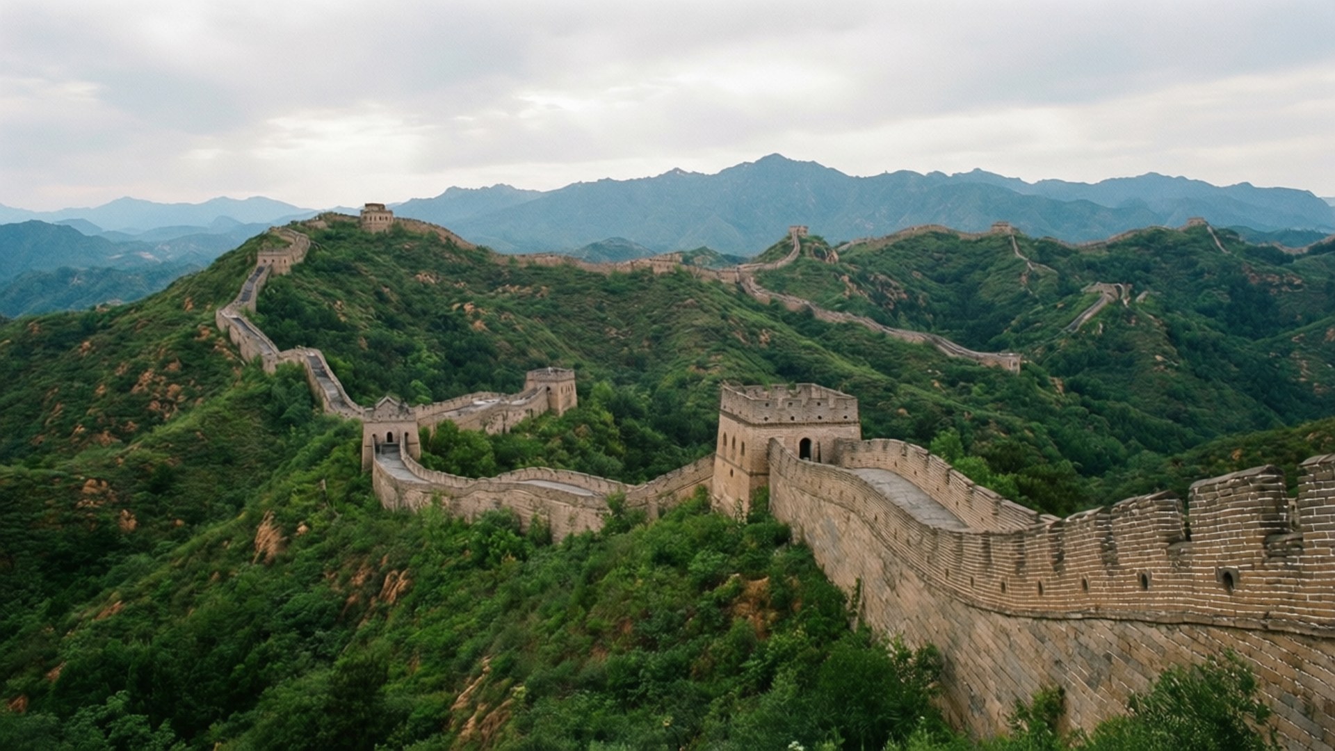 长城全景 壁纸