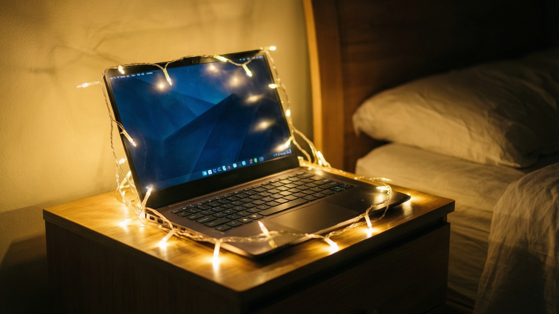 闪烁之夜 Chromebook 壁纸