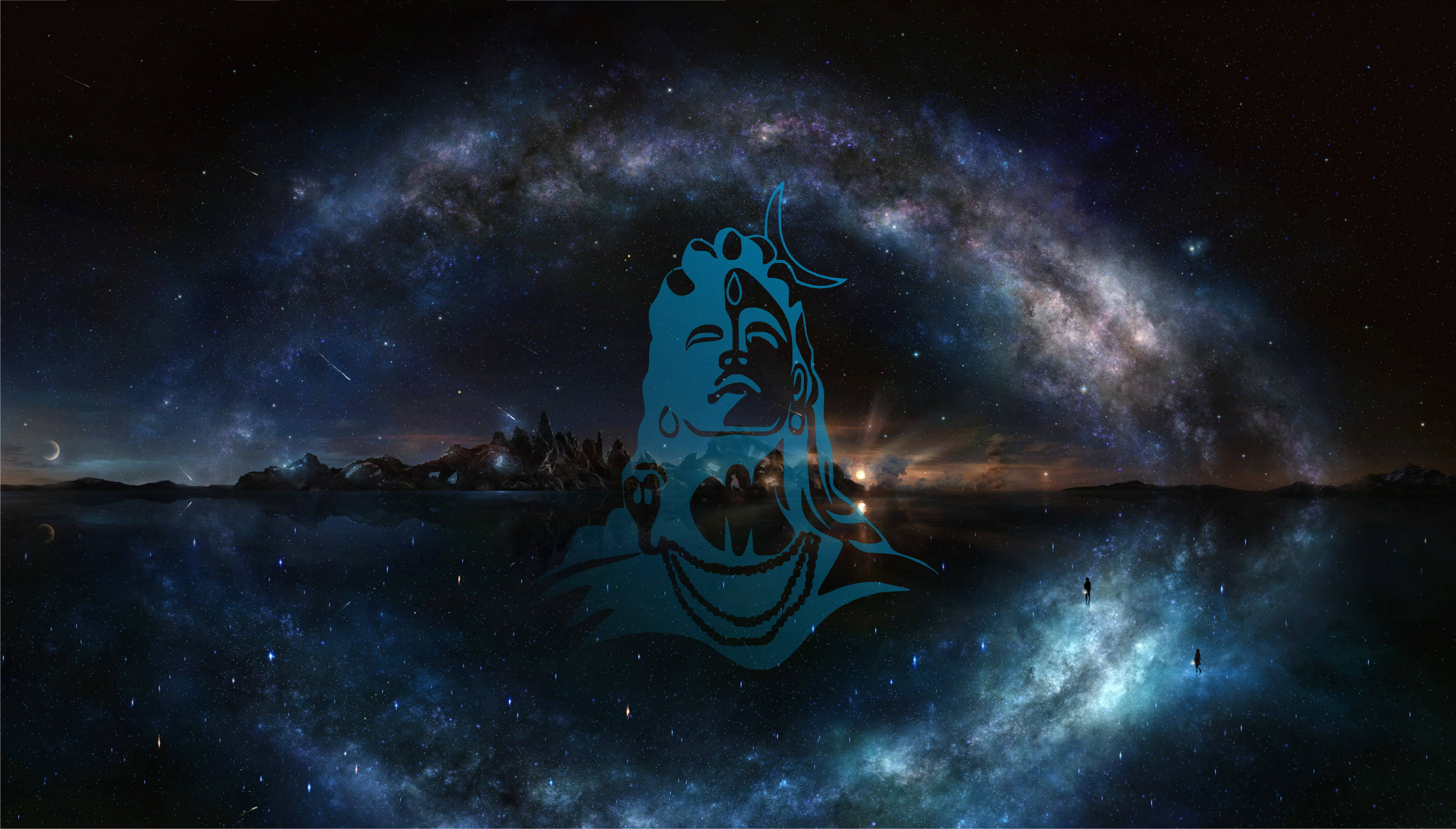 阿迪瑜吉4K星河艺术壁纸 壁纸