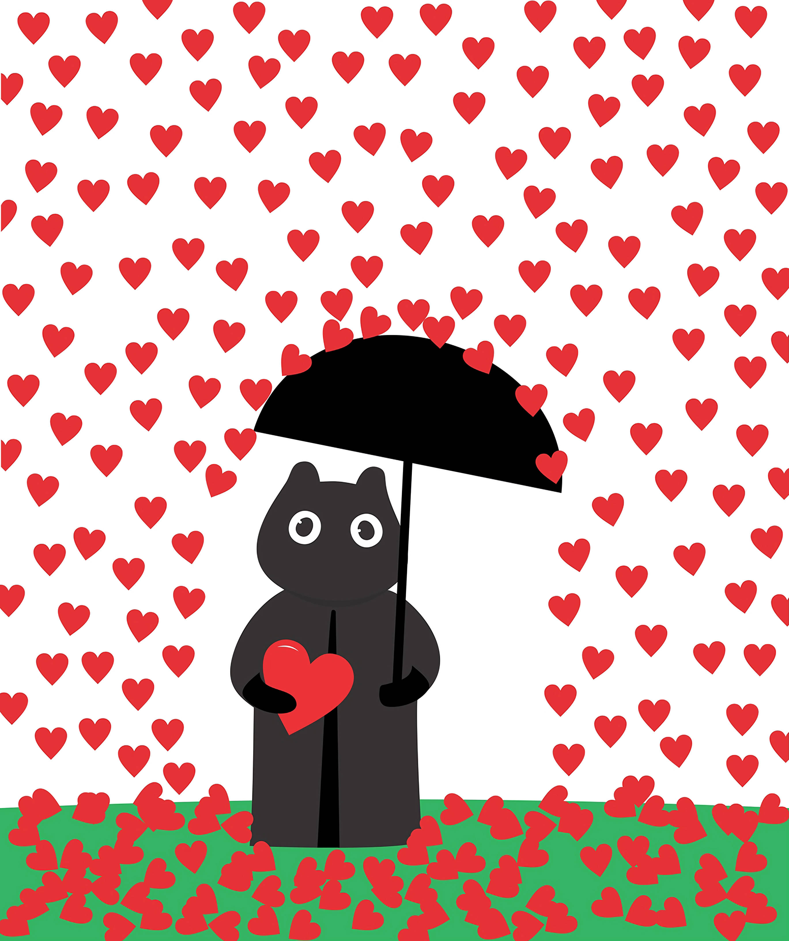 雨中情 壁纸