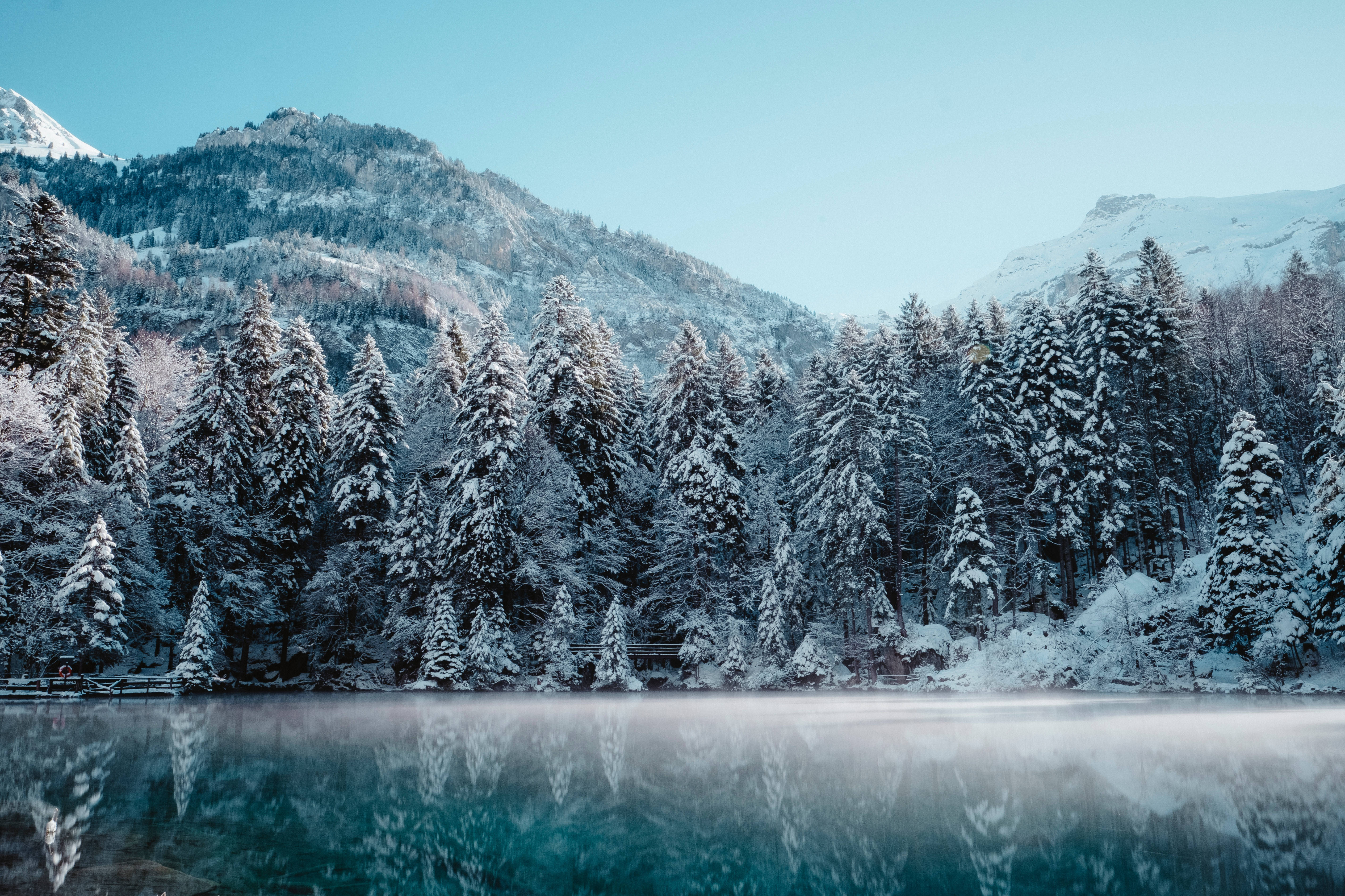 雪境倒映 壁纸