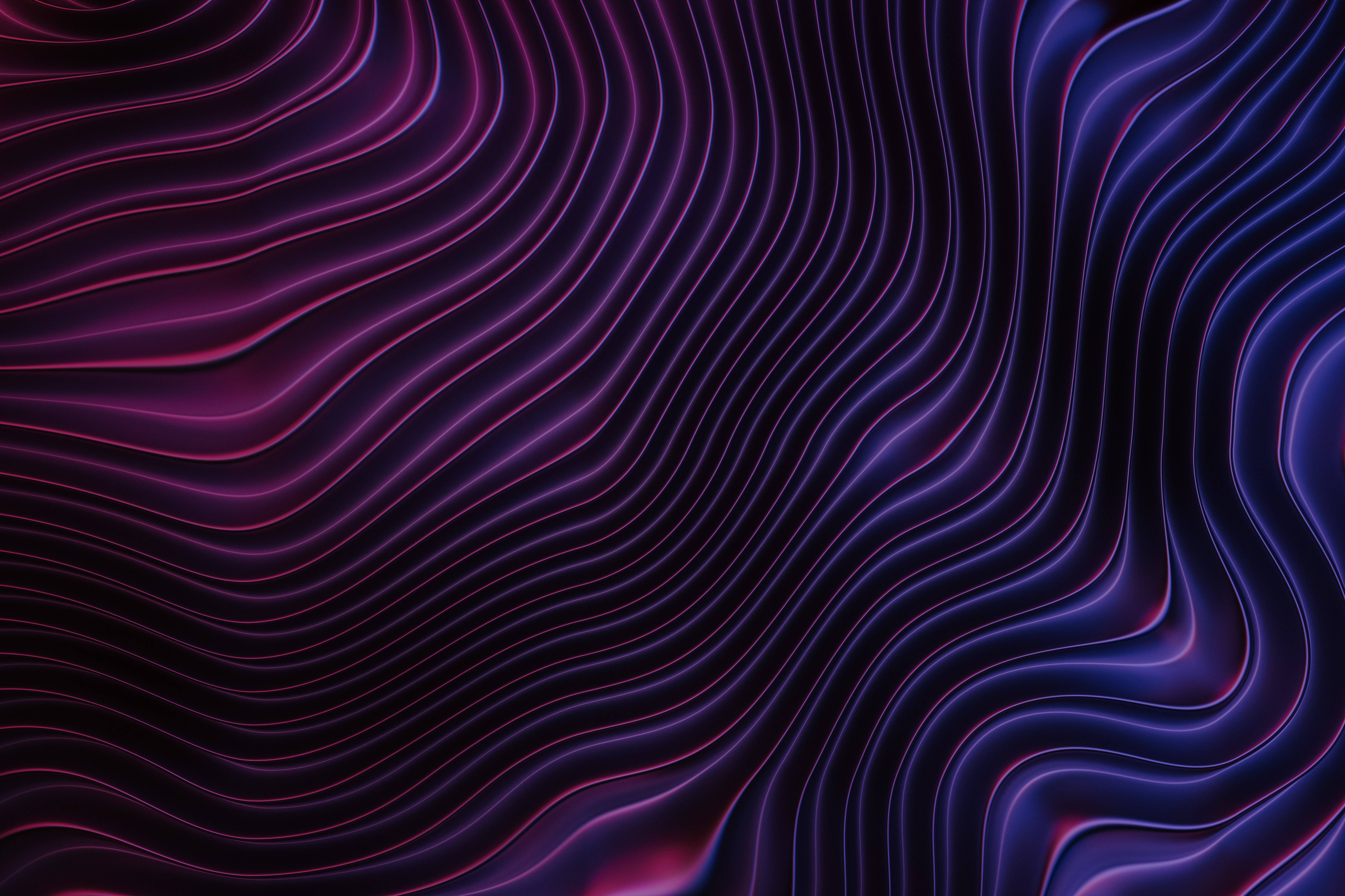 霓虹紫美学抽象动态 壁纸