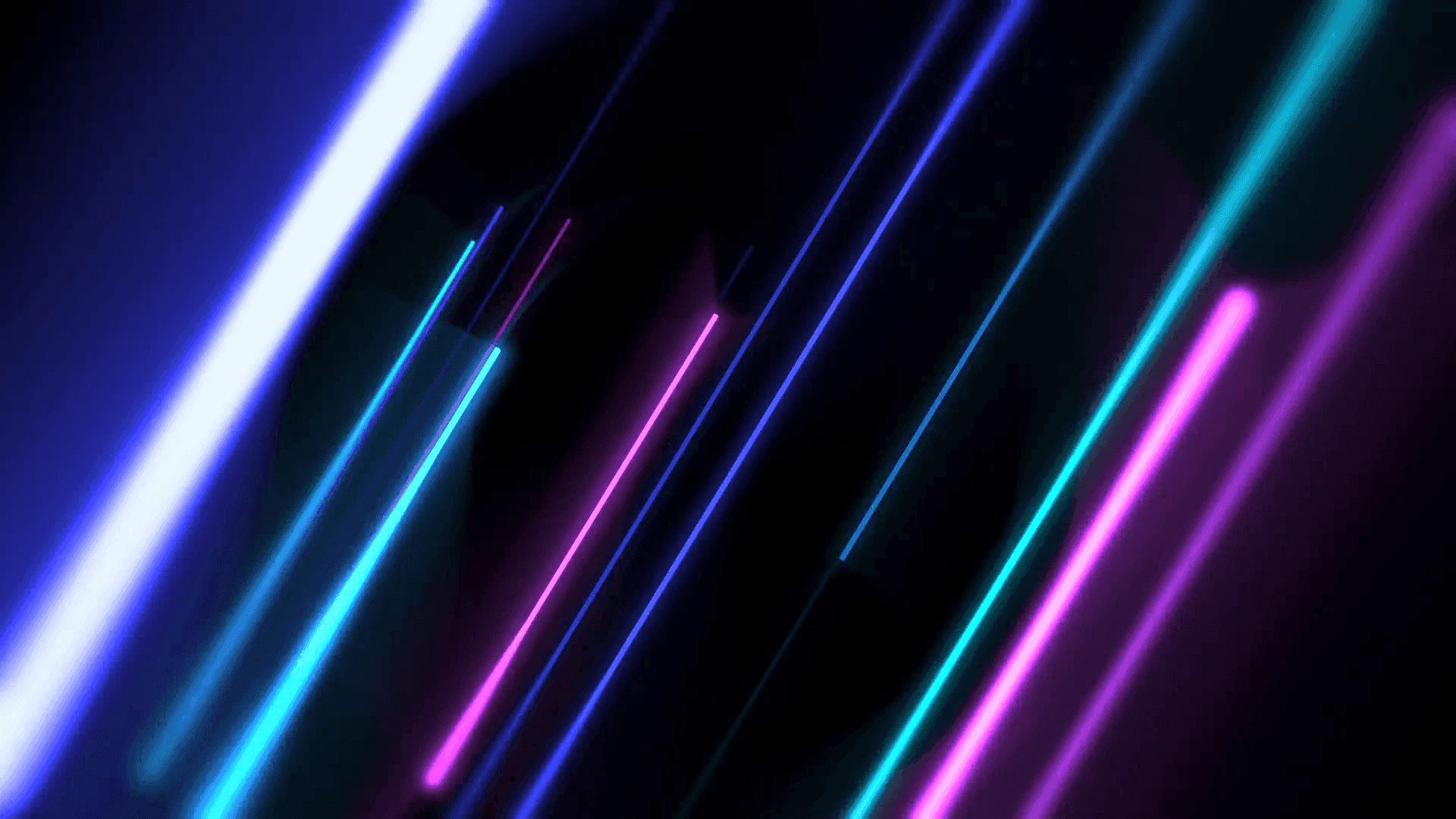 霓虹蓝背景 壁纸