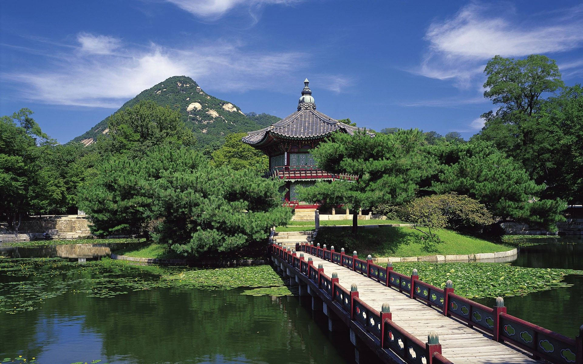 韩国景福宫 壁纸