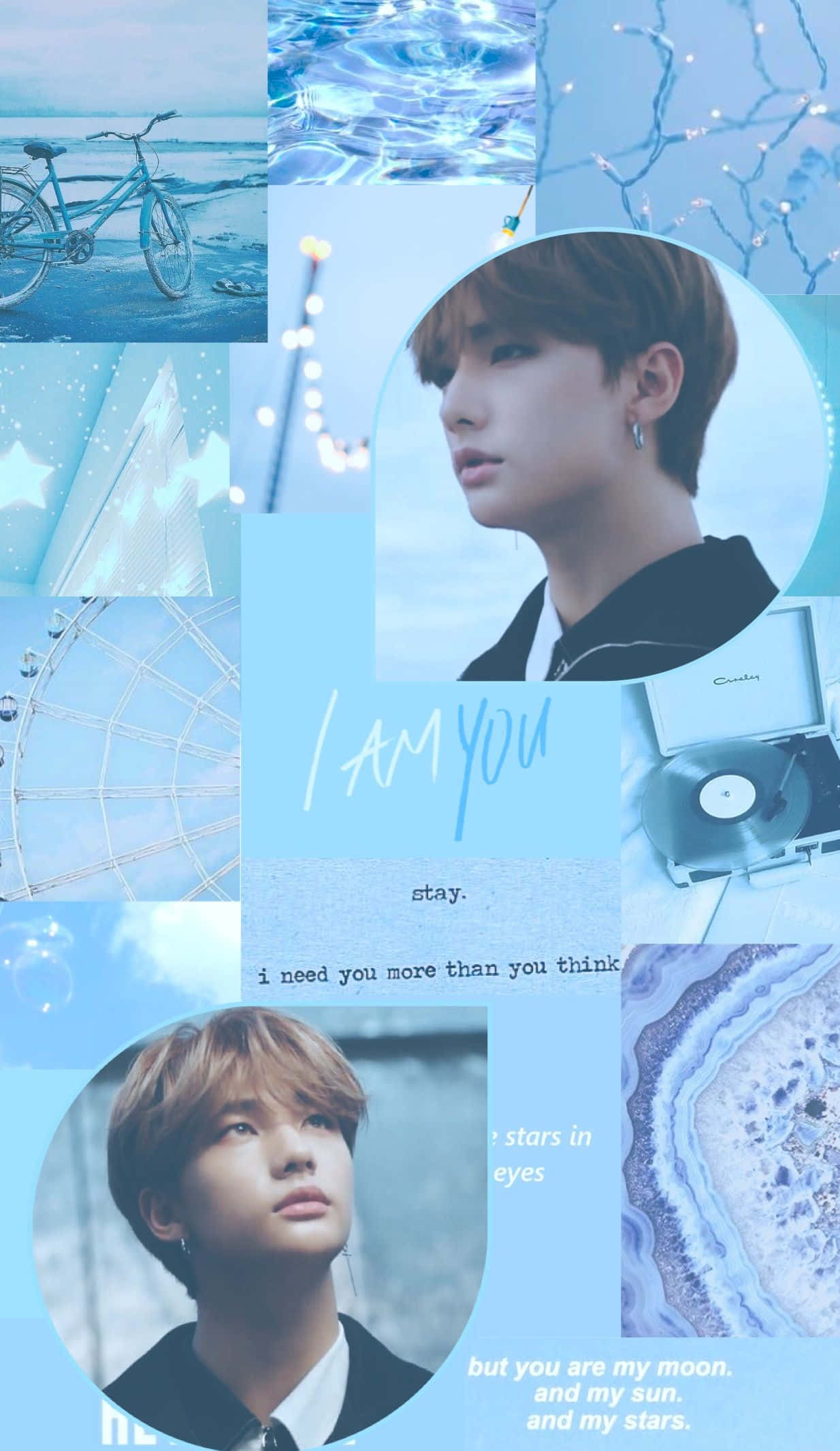 韩国歌手Hyunjin I Am You拼贴 壁纸