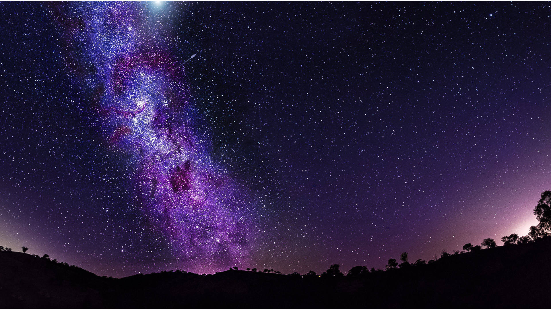 高分辨率星空景观